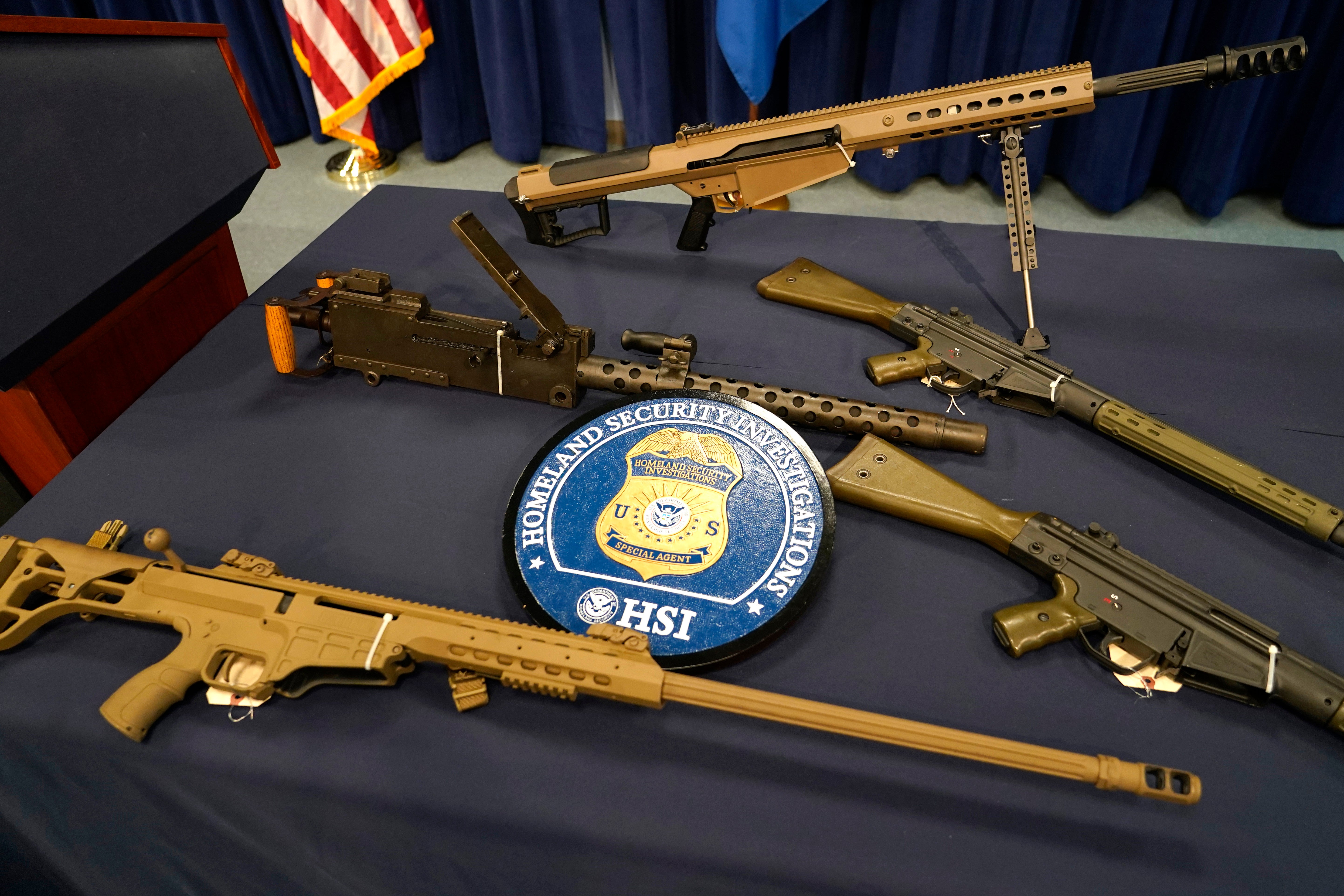 Homeland Security Firearms Smuggling