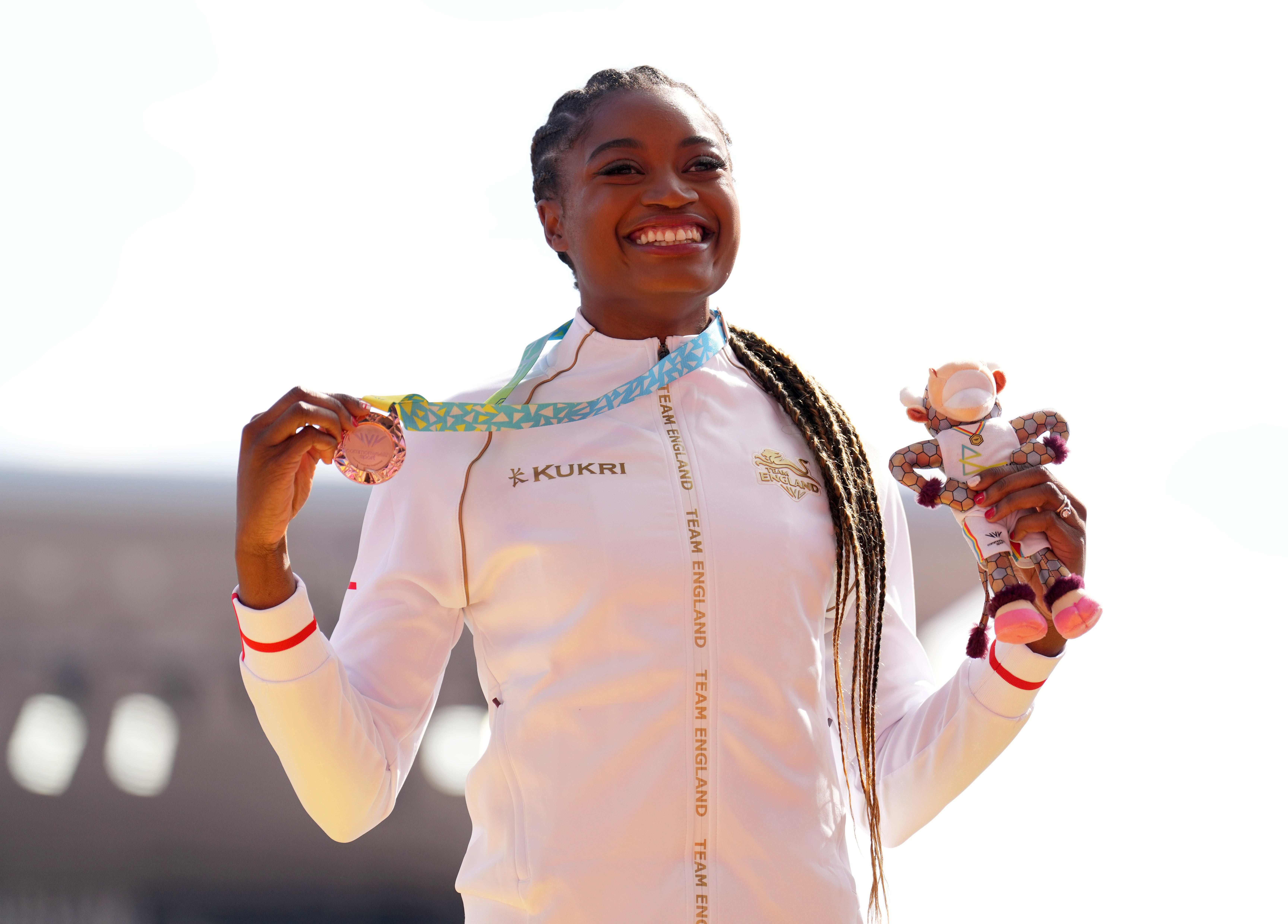 Commonwealth Games bronze medallist Naomi Metzger qualified comfortably for the triple jump final (Tim Goode/PA)