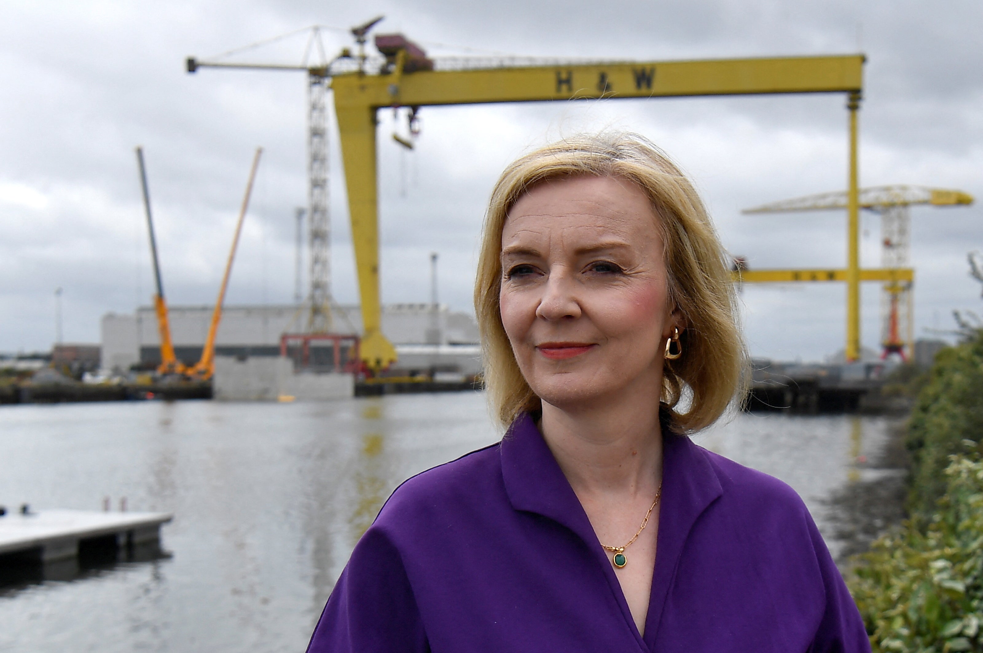 Liz Truss (Clodagh Kilcoyne/PA)