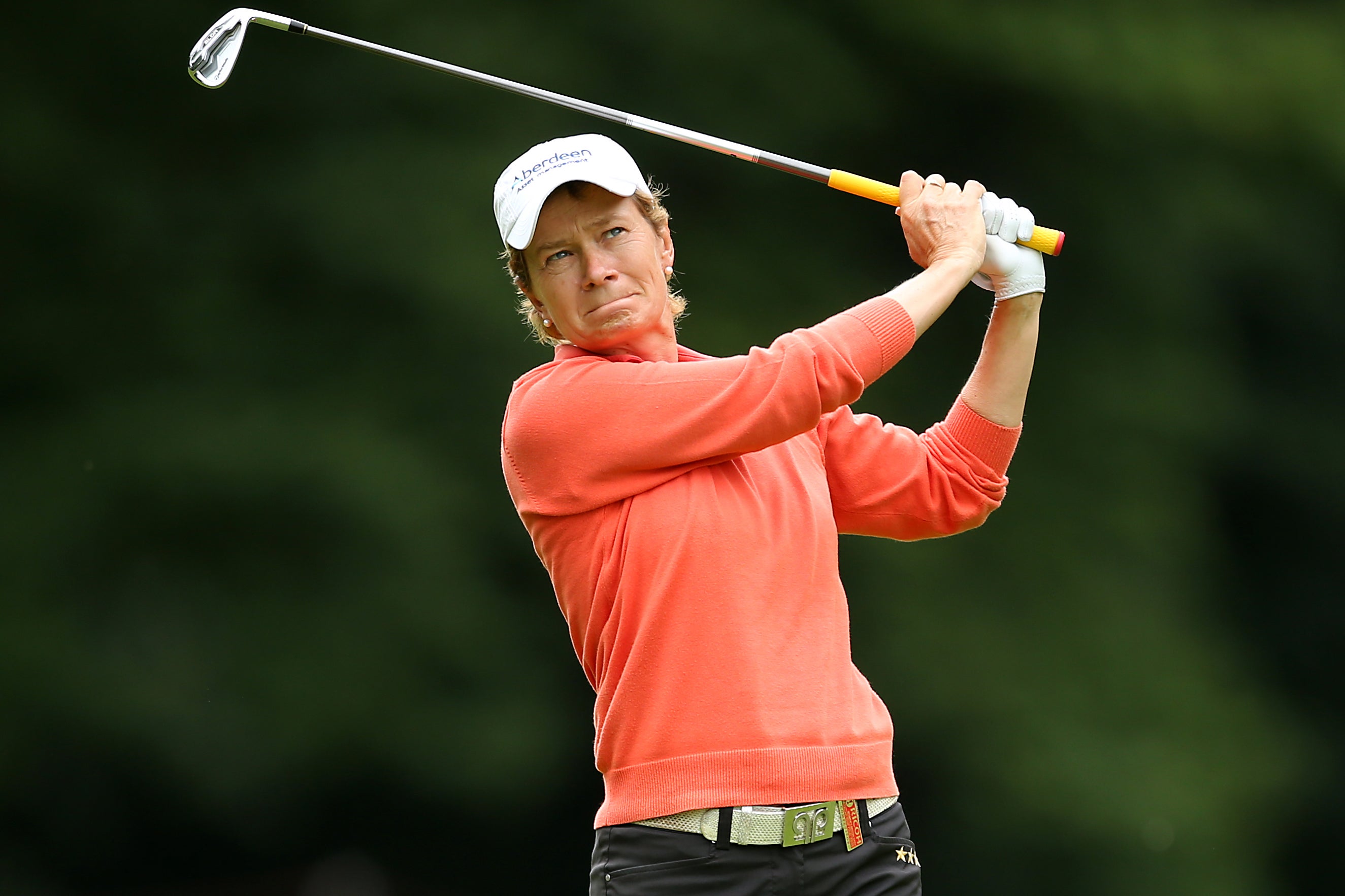 Catriona Matthew cemented Team Europe’s first win on American soil in the Solheim Cup (Steve Paston/PA)