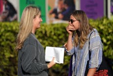 A-level results: Grades down on last two years but higher than pre-pandemic levels