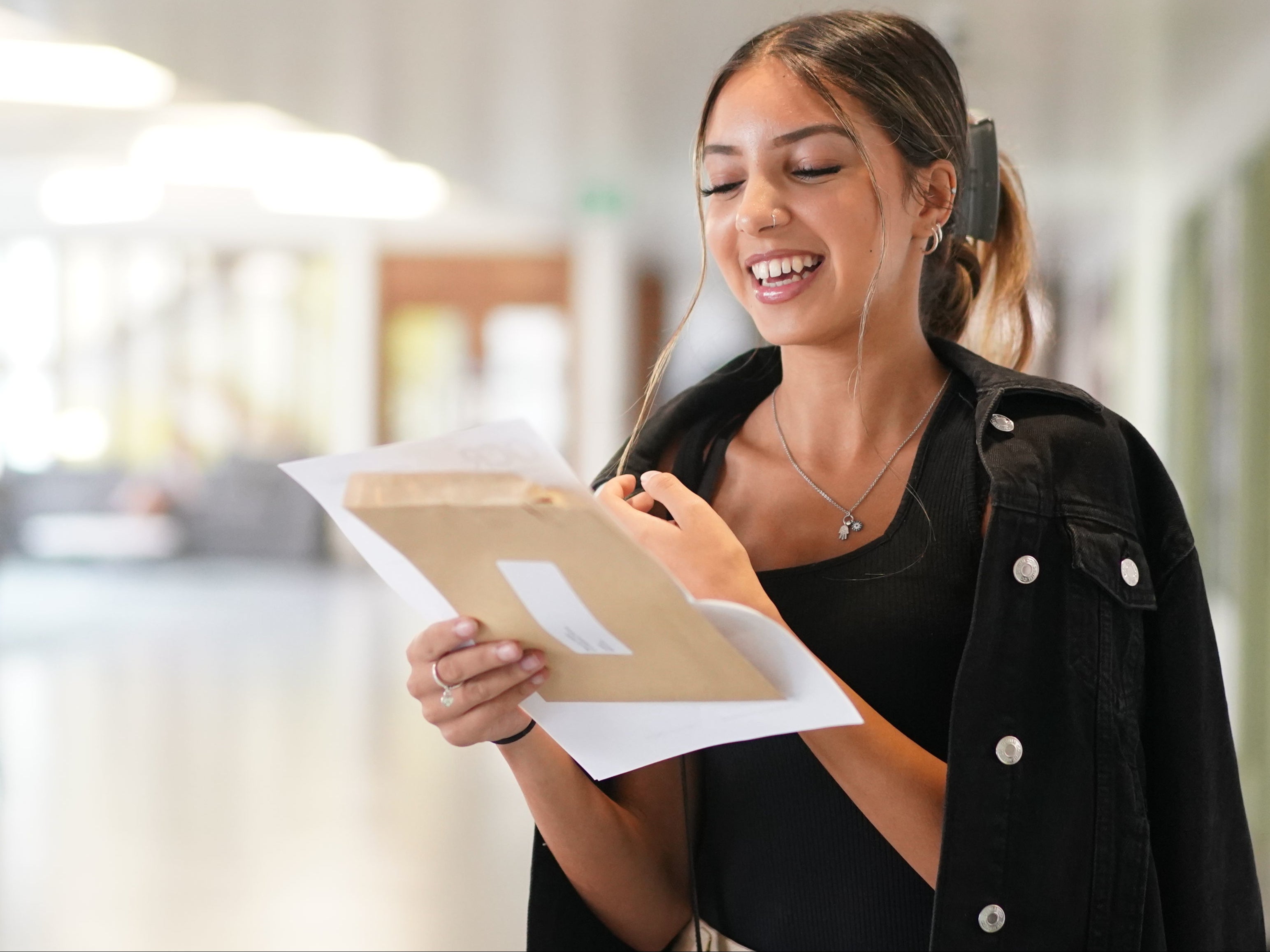 Rand El-Shebli is going on to study psychology after receiving her A-level results