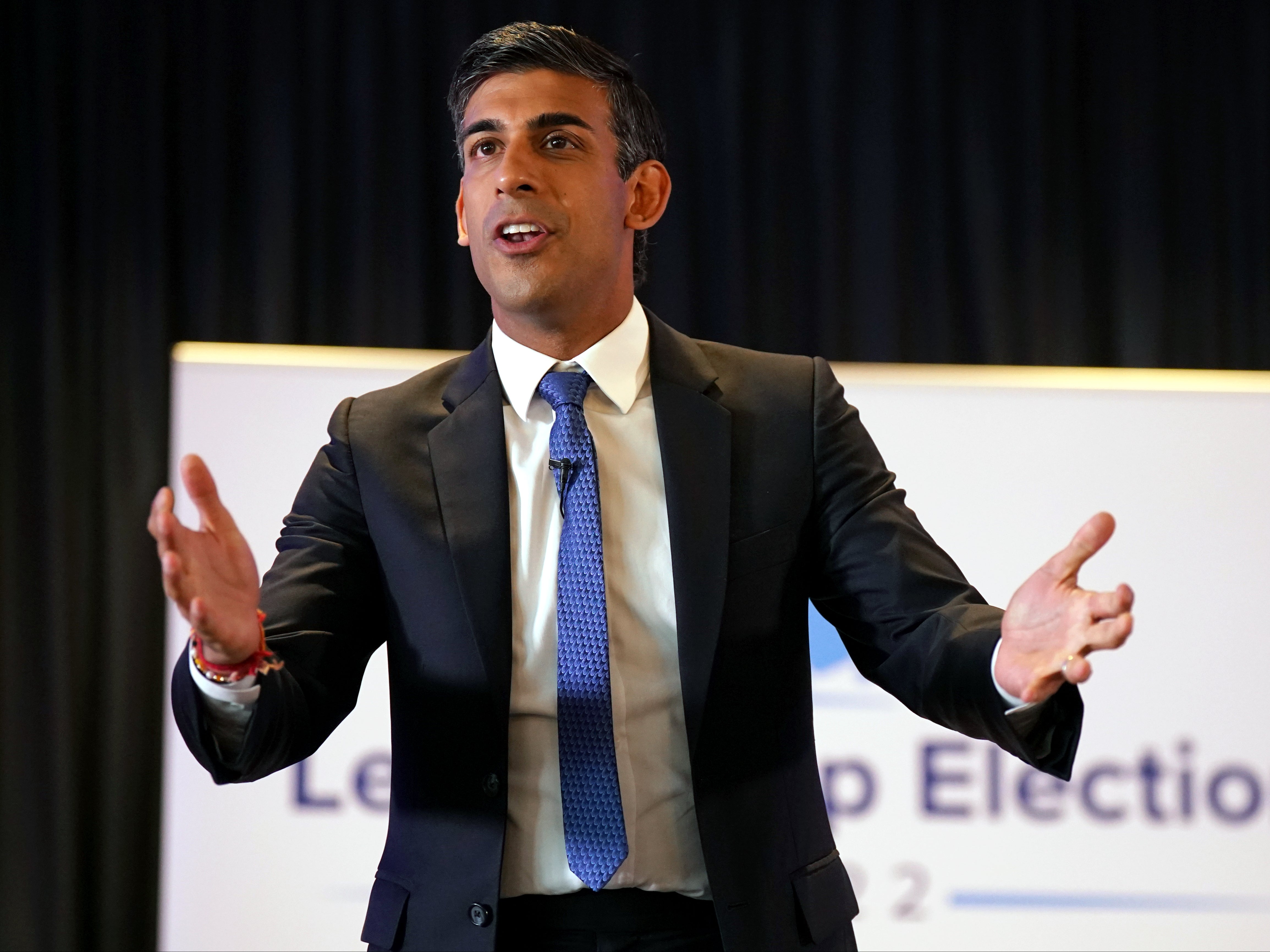 Tory leadership hopeful Rishi Sunak