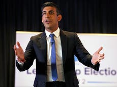 Boris Johnson refusal to resign was ‘bit odd’, says Rishi Sunak