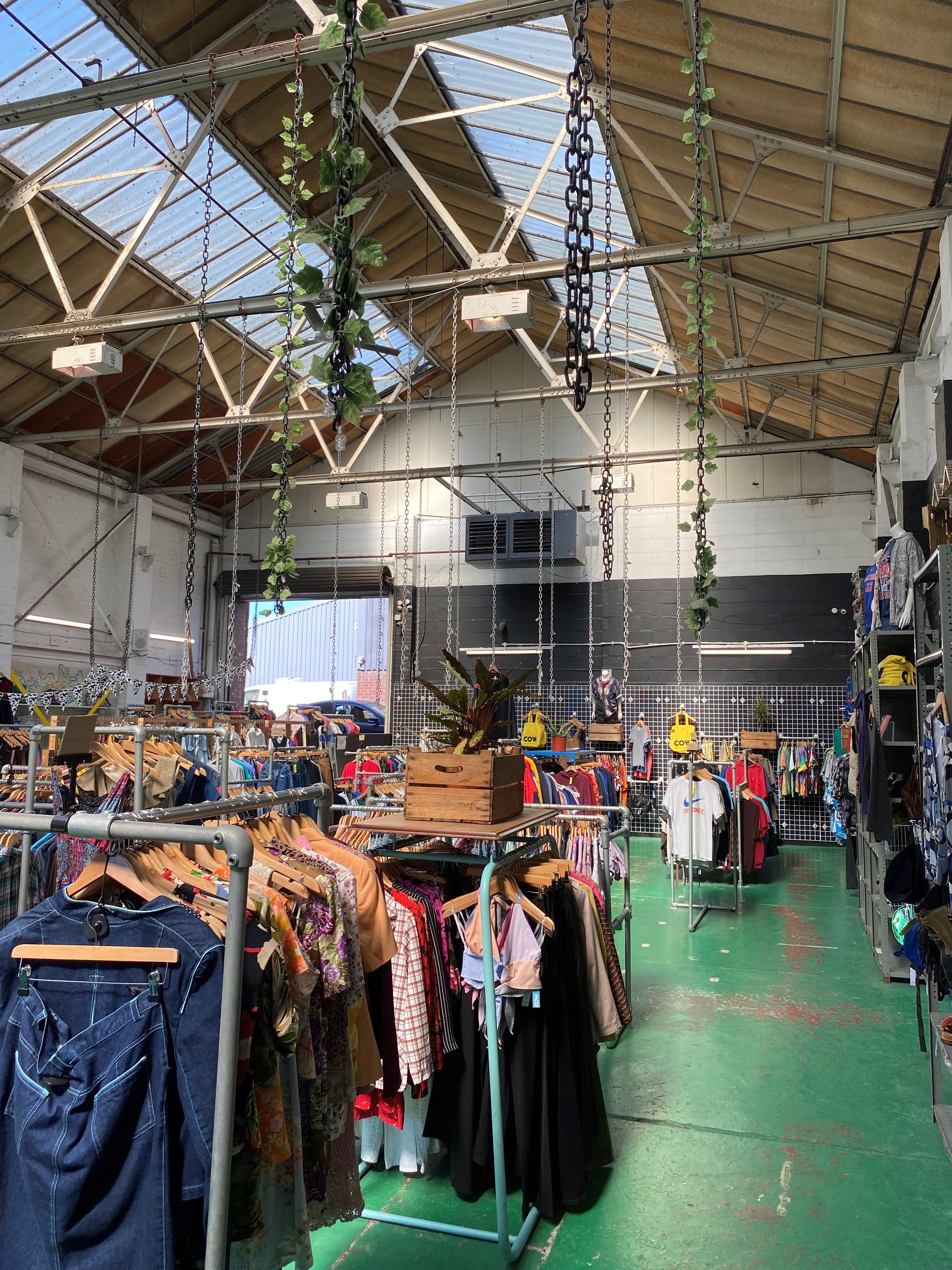 Cow Vintage carries a vast amount of stock