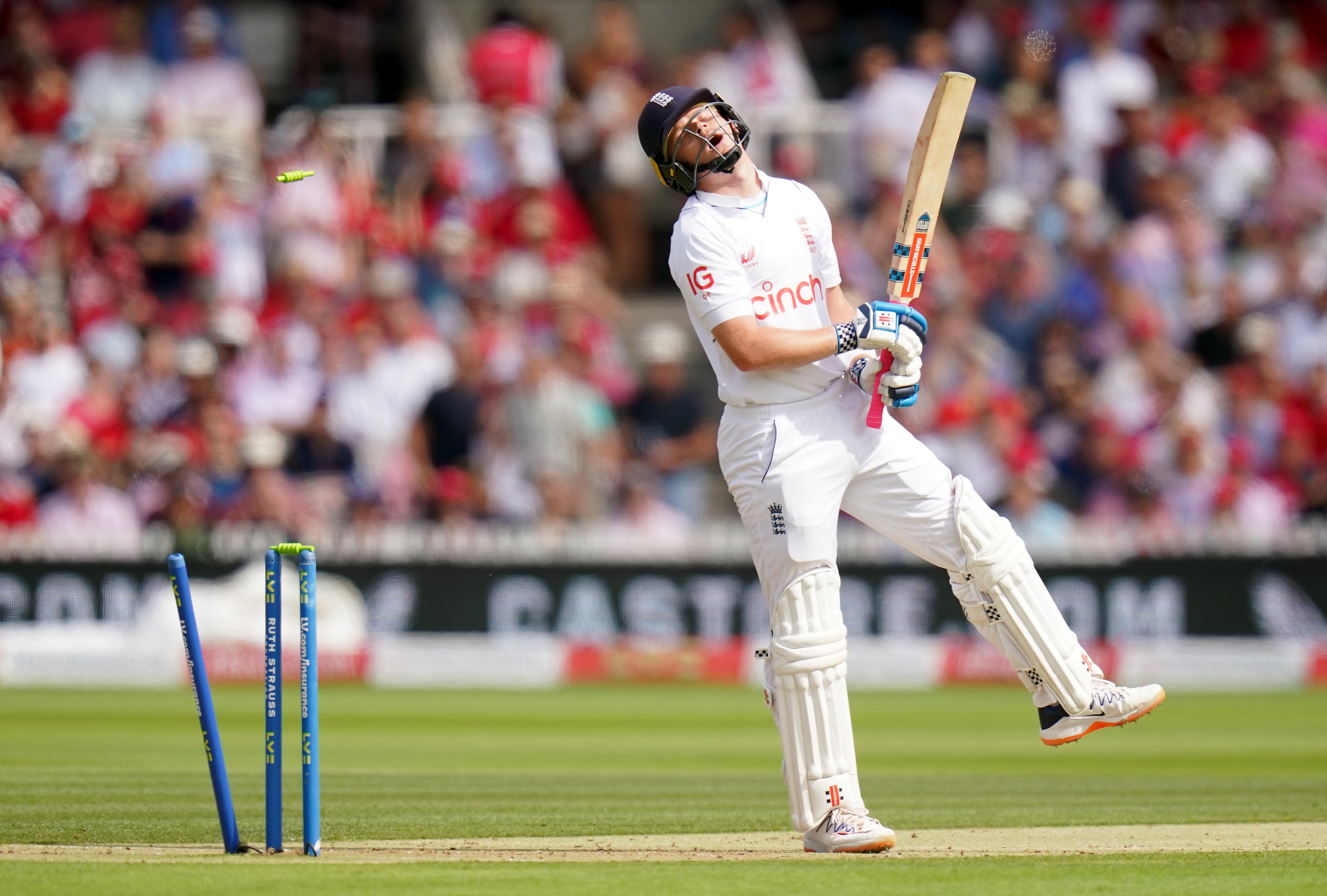 Ollie Pope played on (Adam Davy/PA)