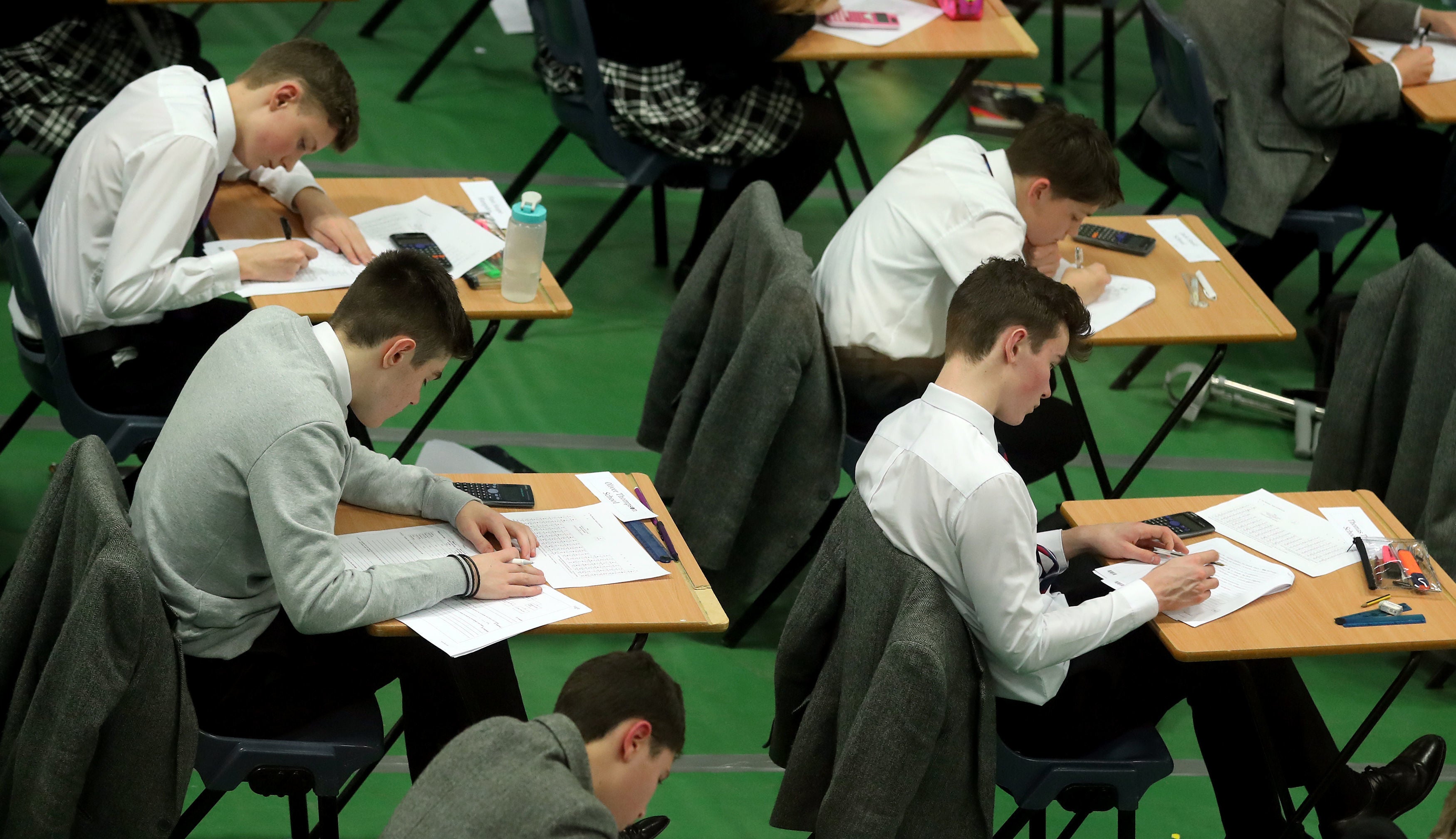 Ten years ago, around one in six A-level entries were in the three main sciences (Gareth Fuller/PA)