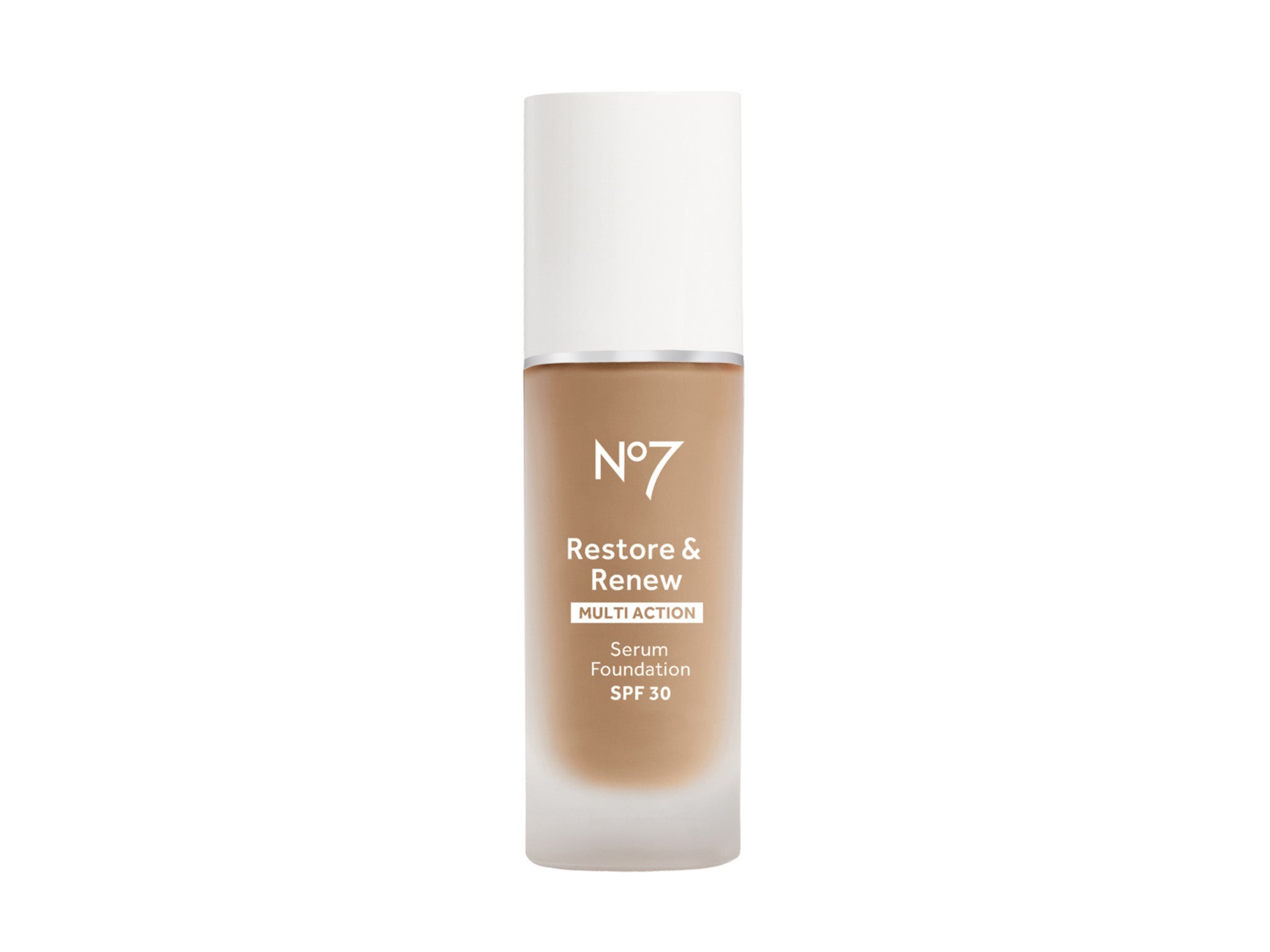 No7 restore and renew serum foundation SPF30