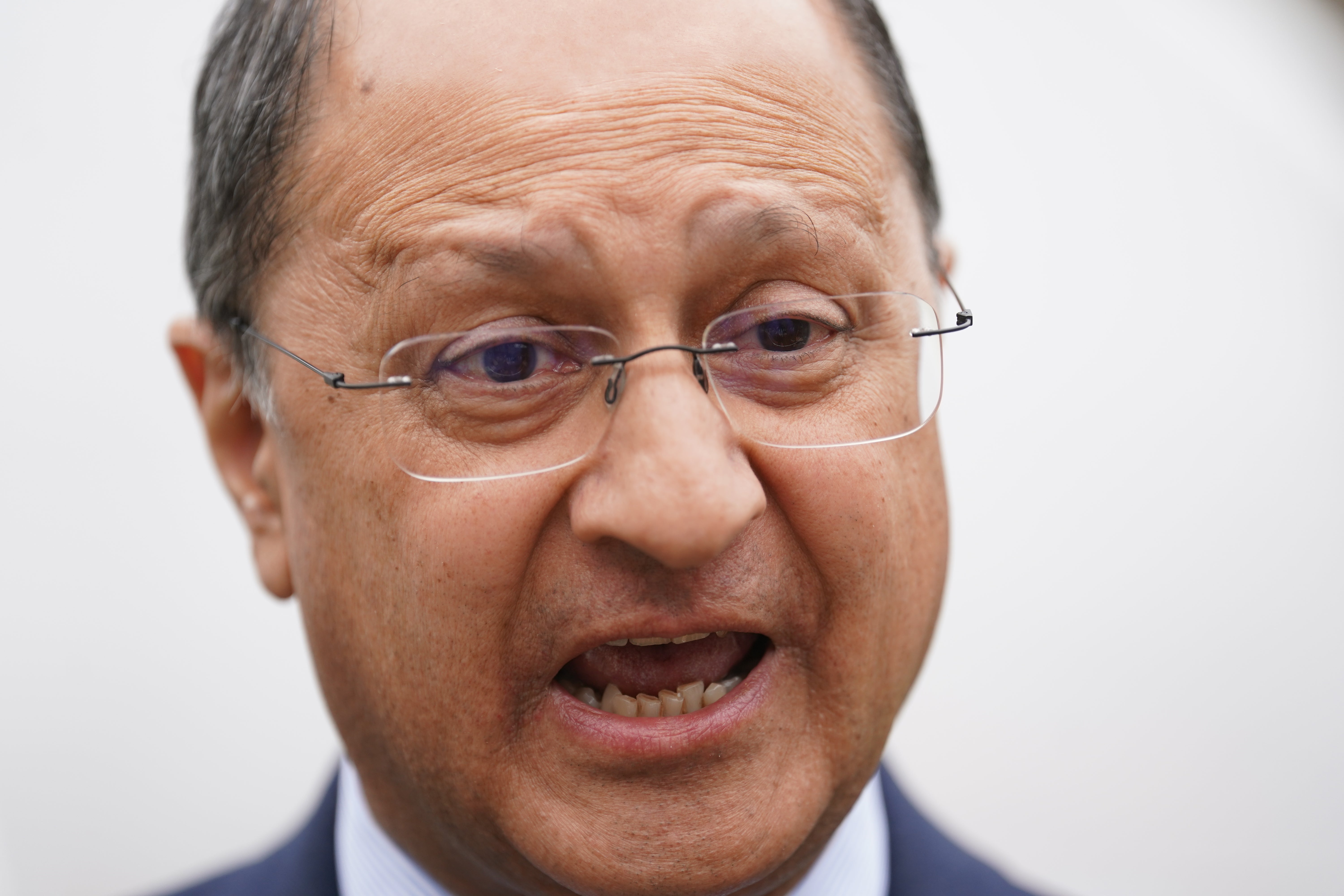 Northern Ireland Secretary Shailesh Vara has visited Londonderry (Brian Lawless/PA)