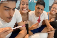 People are expressing their disgust after viral video of popsicle pregnancy reveal recirculates