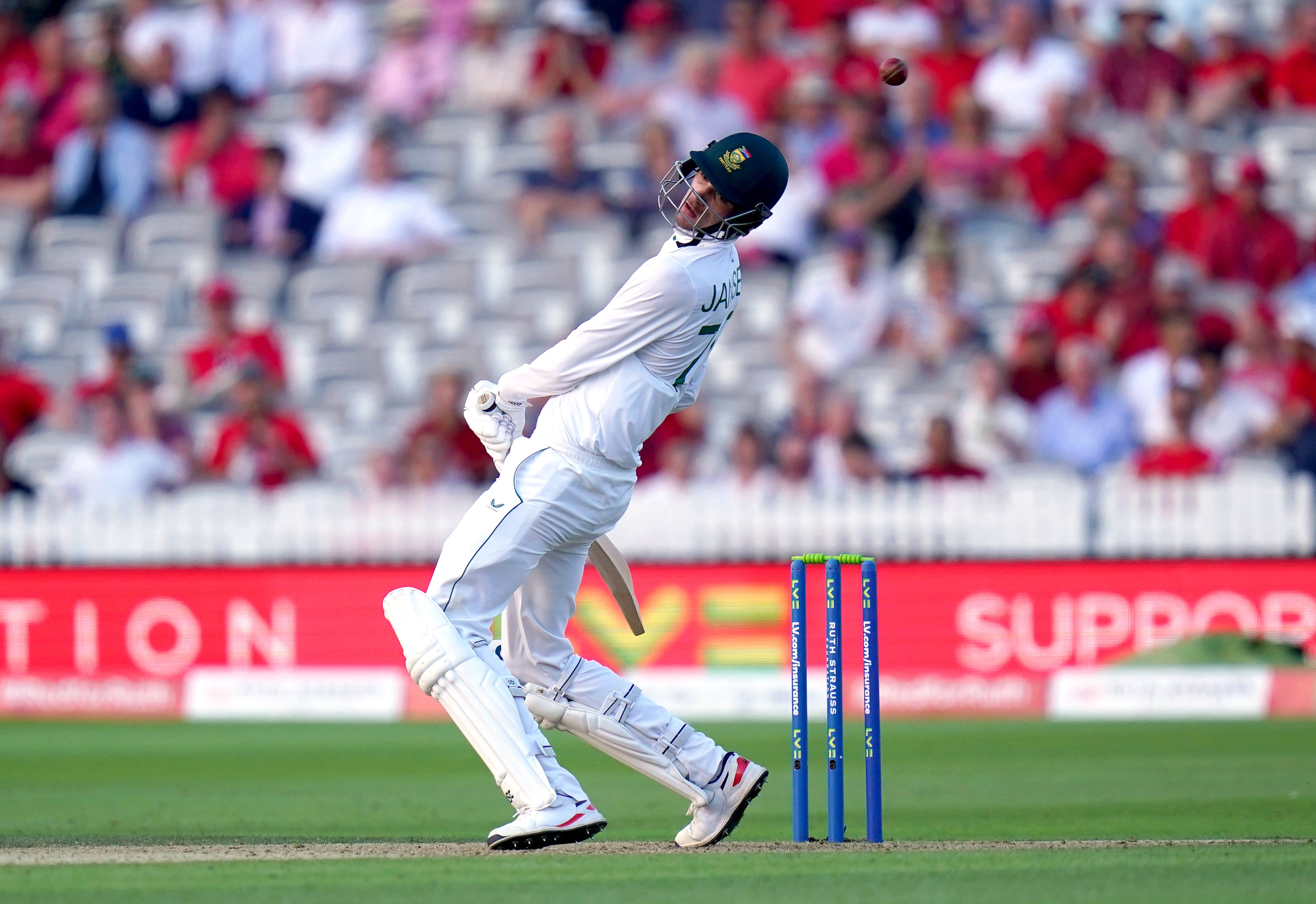 Marco Jansen avoids the ball (Adam Davy/PA)