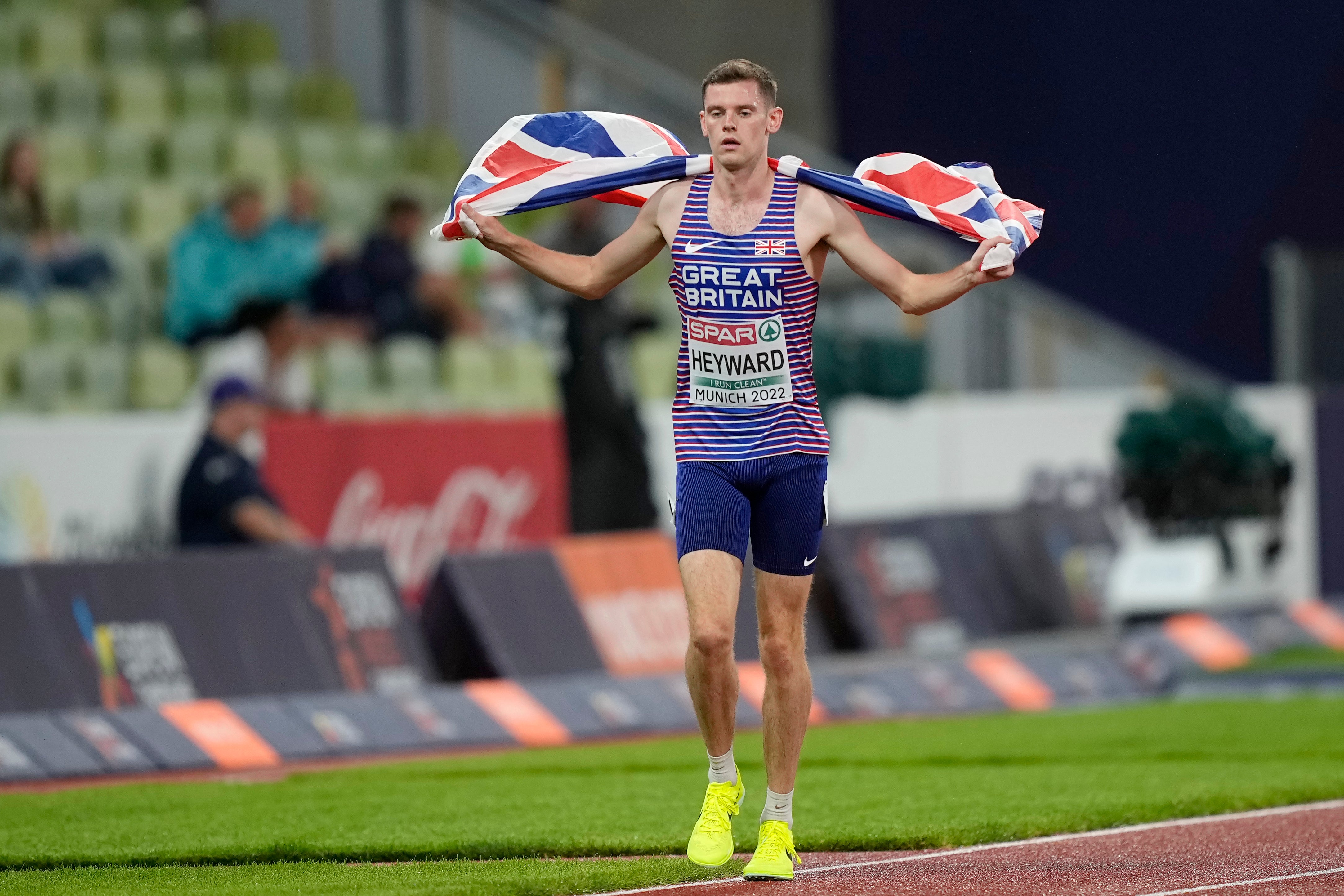 Jake Heyward revealed he had been ill in the build up to the race (Martin Meissner/AP)