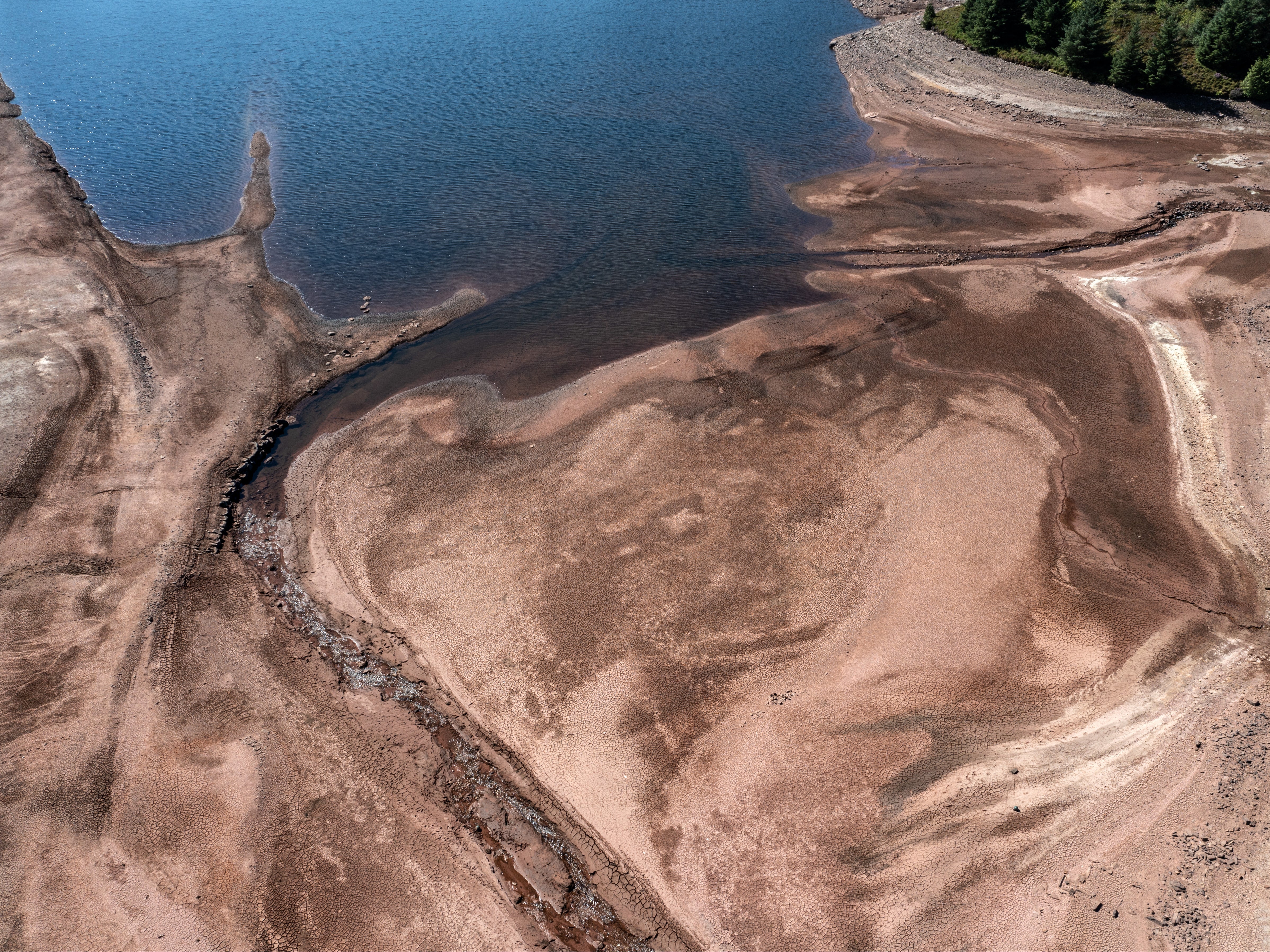 Drought has impacted reservoirs and rivers across the country following the prolonged dry weather