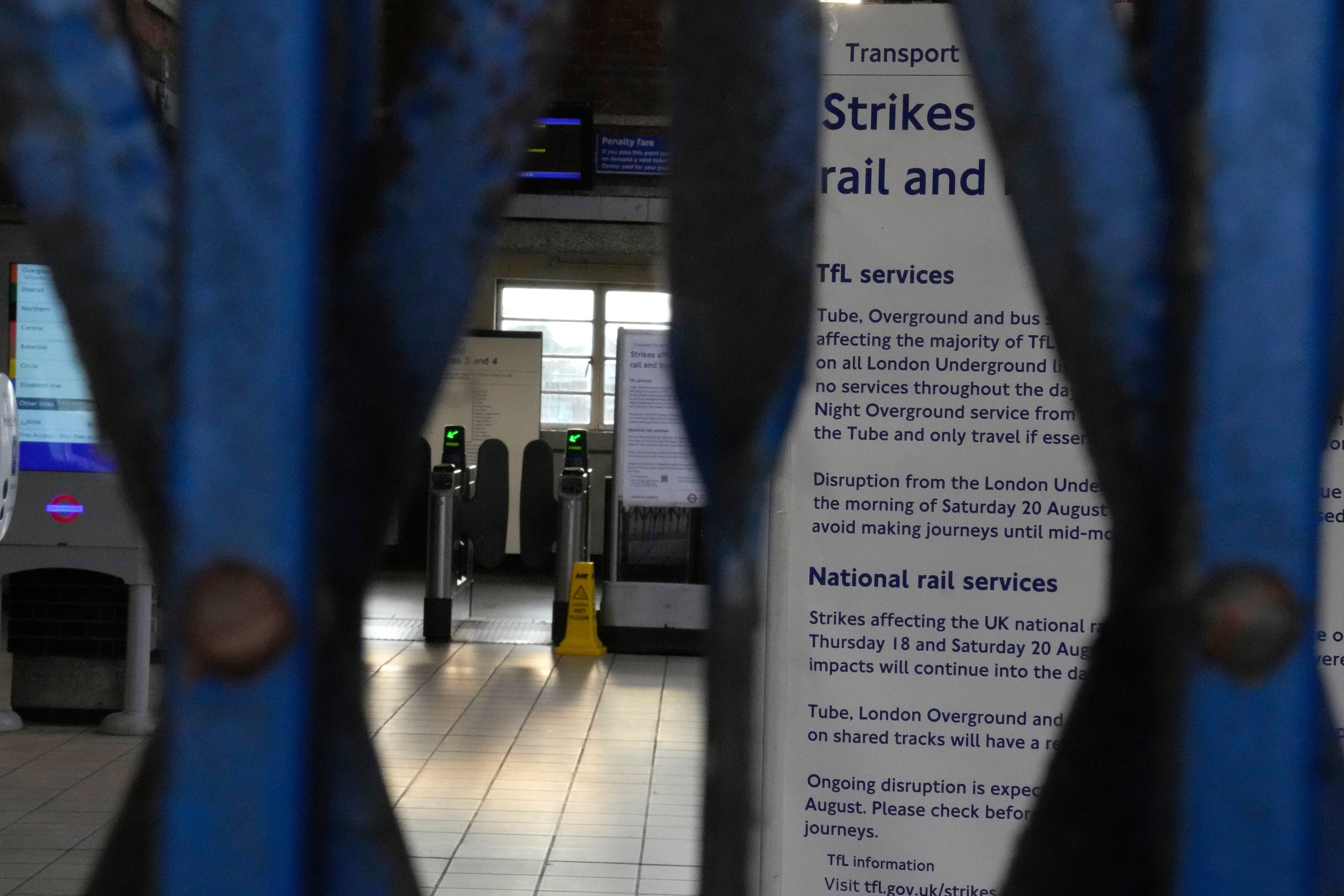 Britain Rail Strike