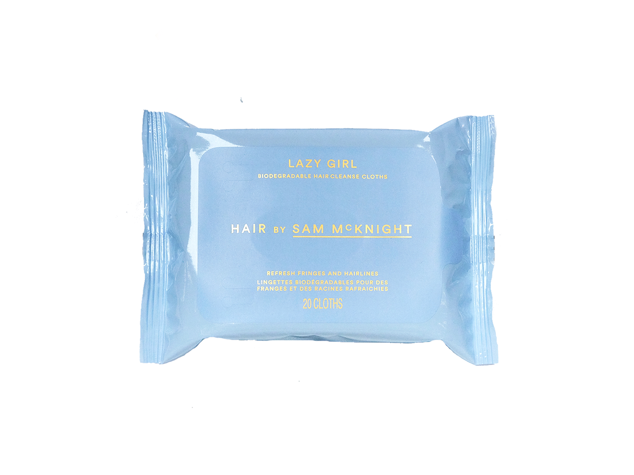 Hair by Sam McKnight lazy girl hair cleanse cloths