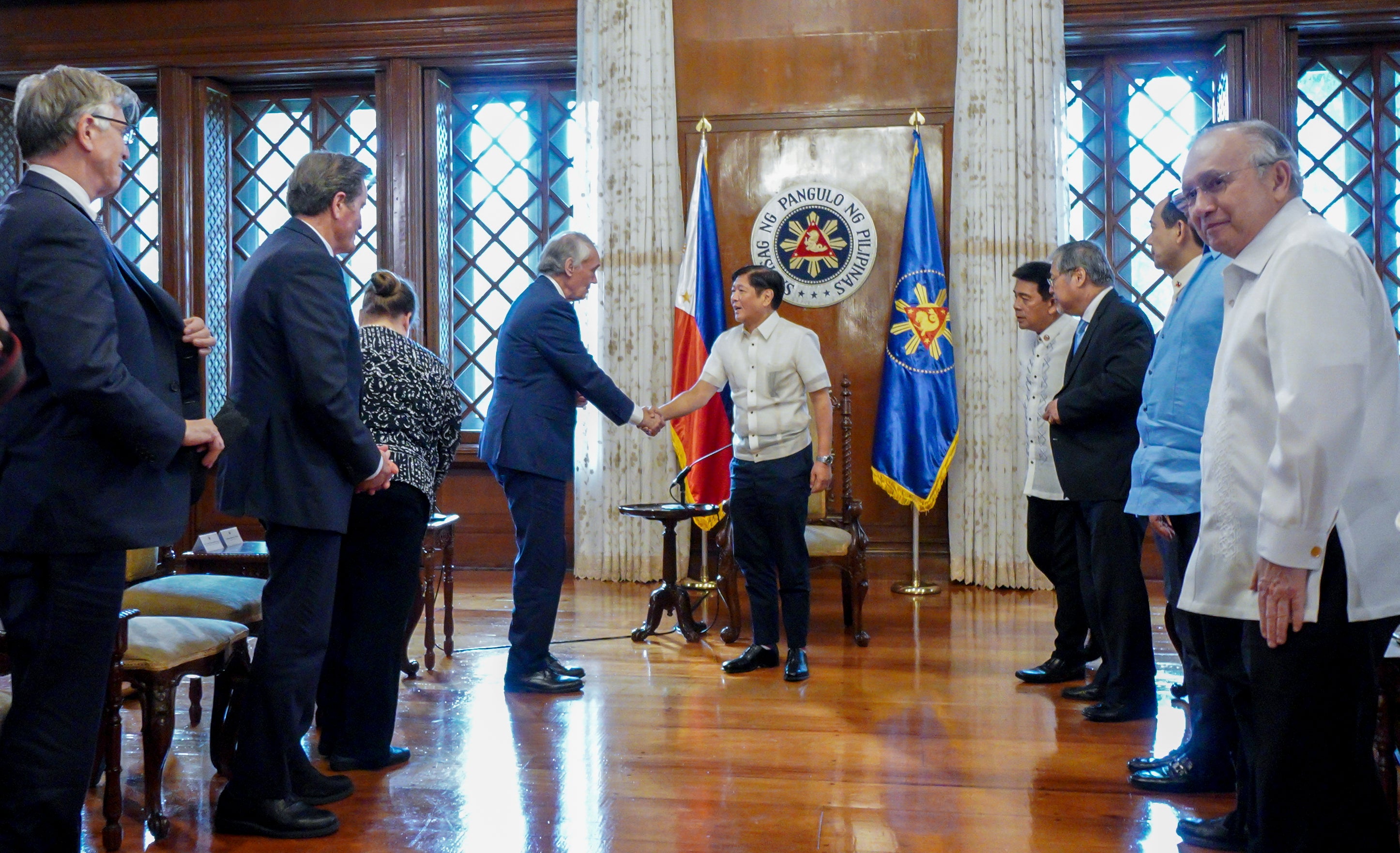 Philippines US Lawmakers Visit