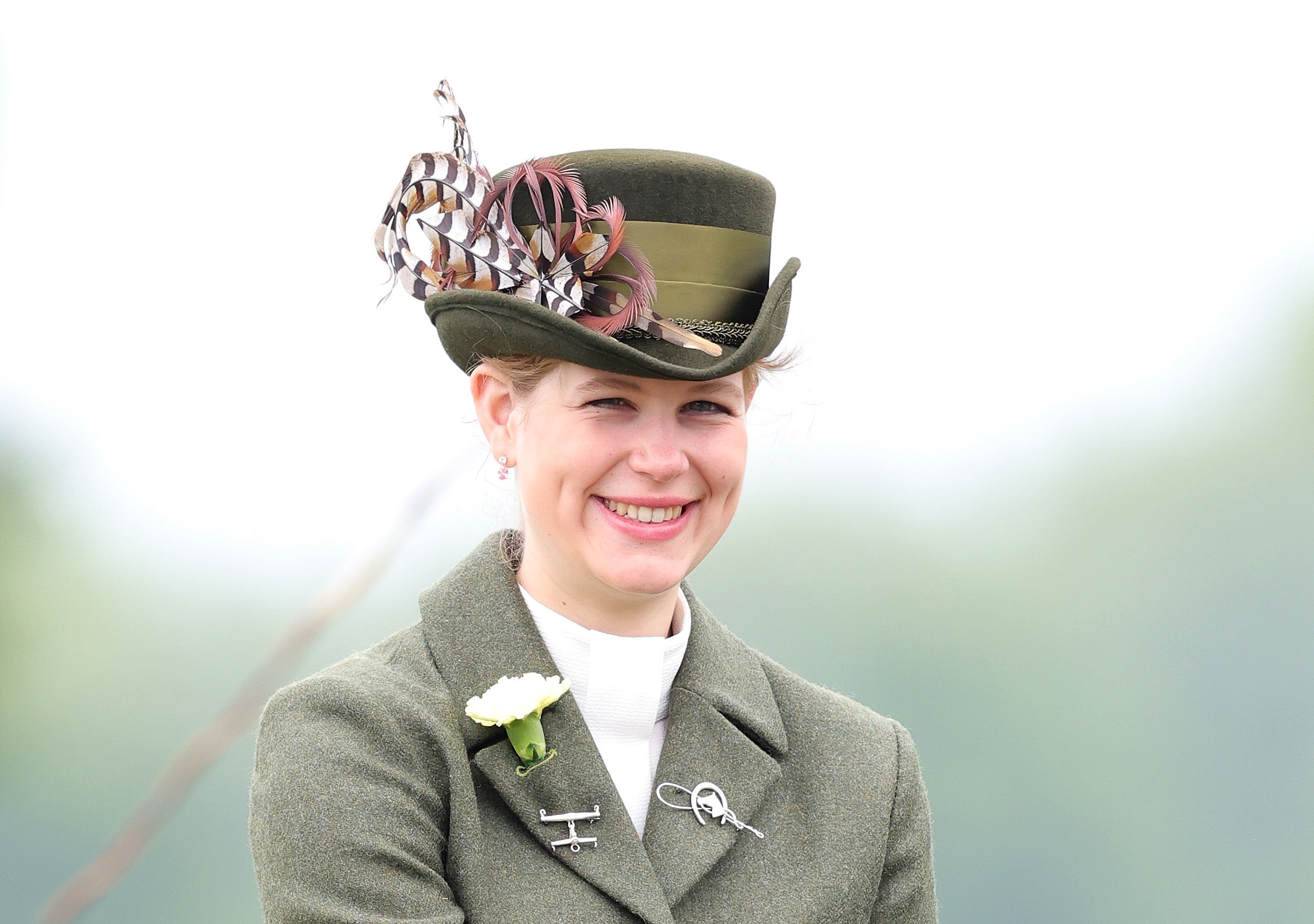 Lady Louise Windsor, 18, was born with a rare eye condition called esotropia, or “squint”.