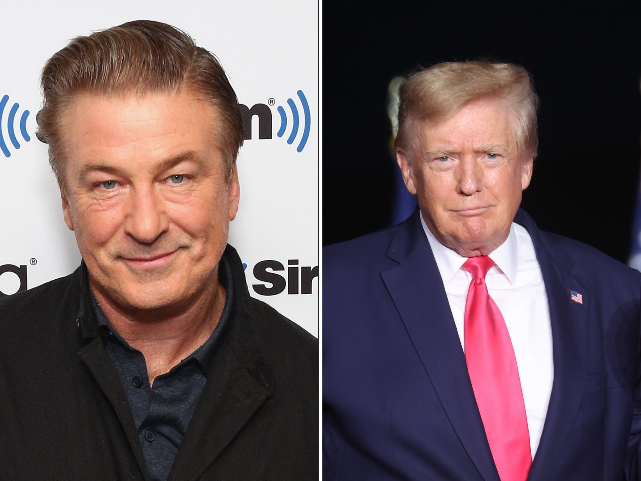 Alec Baldwin and Donald Trump