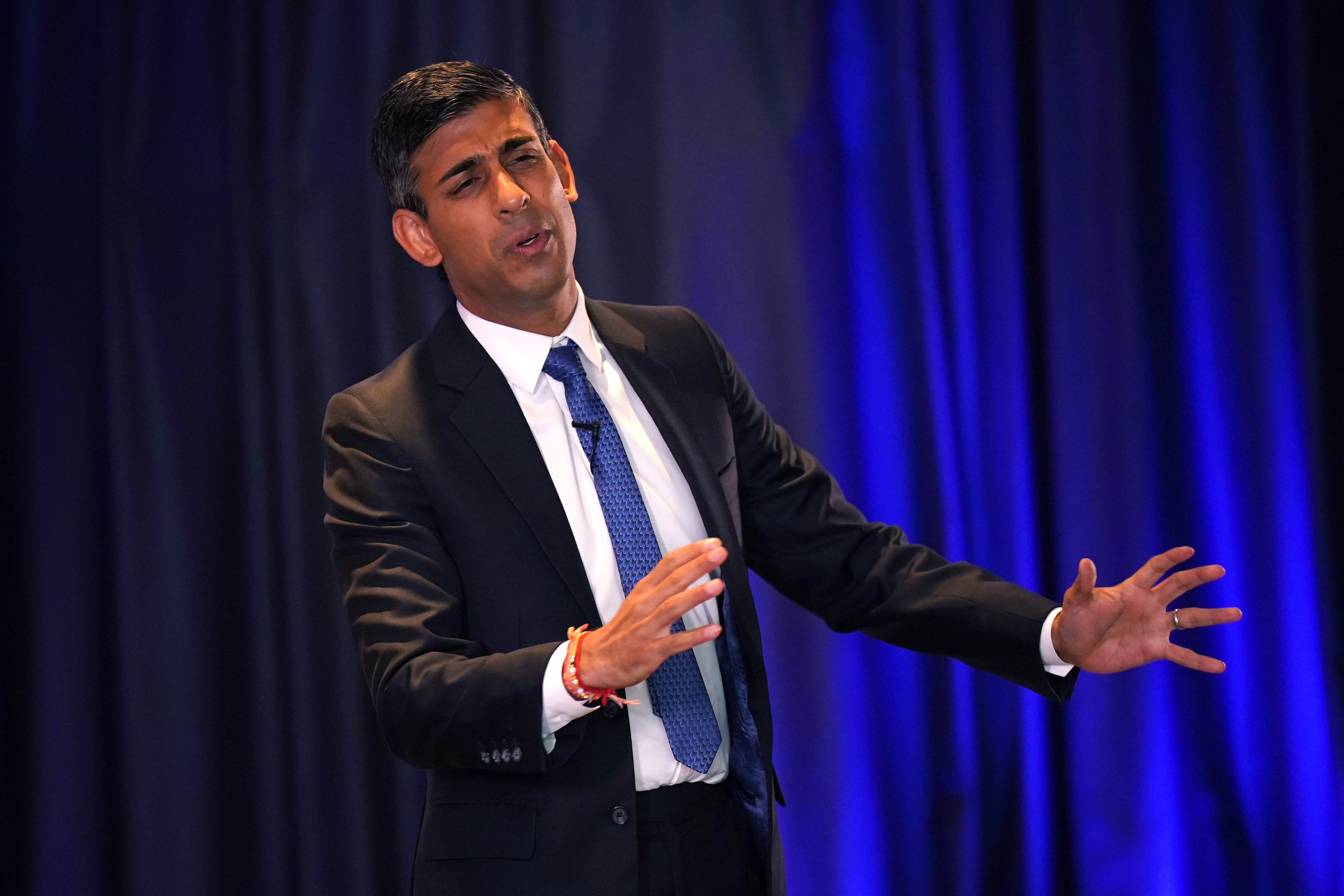 Rishi Sunak is a Southampton fan (Niall Carson/PA)