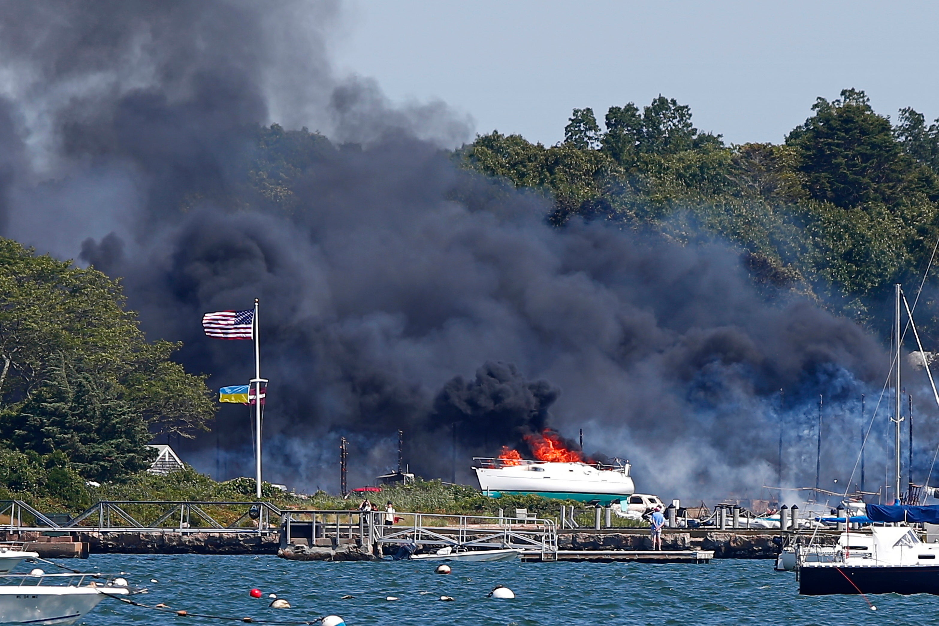Boatyard Fire