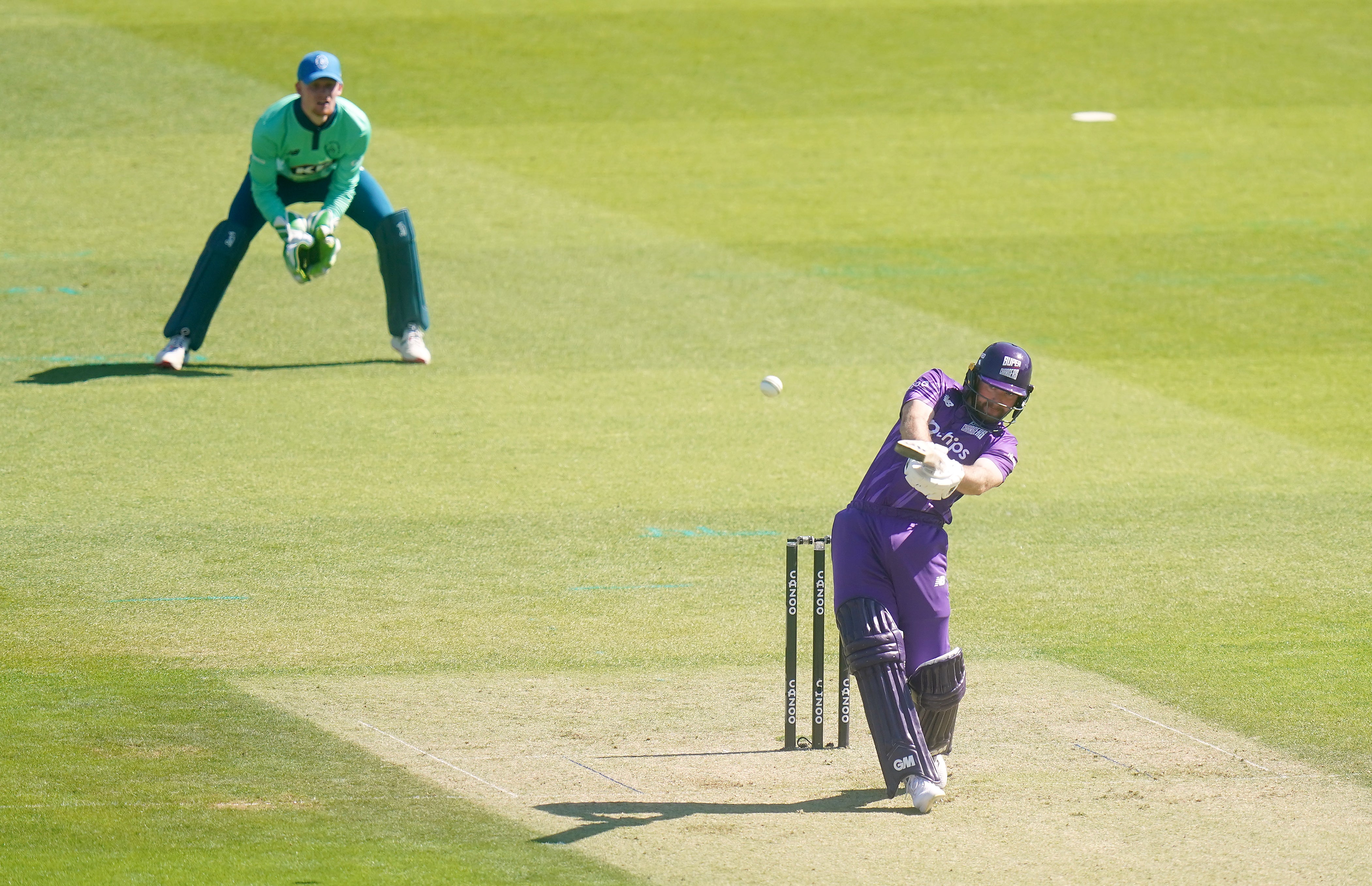 Adam Lyth hit a quickfire half-century (Adam Davy/PA)