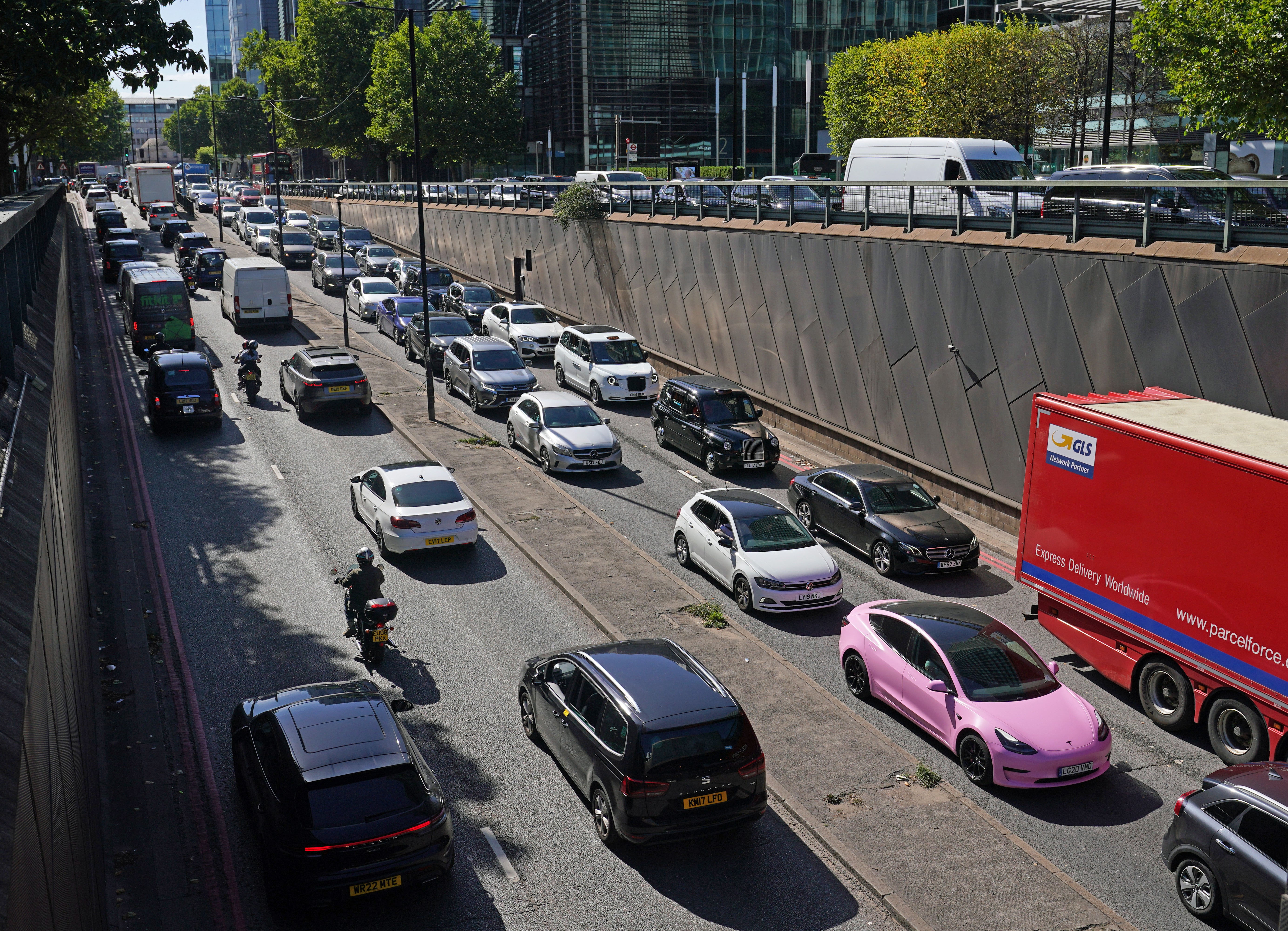 Rishi Sunak wants to counter a ‘war on motorists’ (Yui Mok/PA)