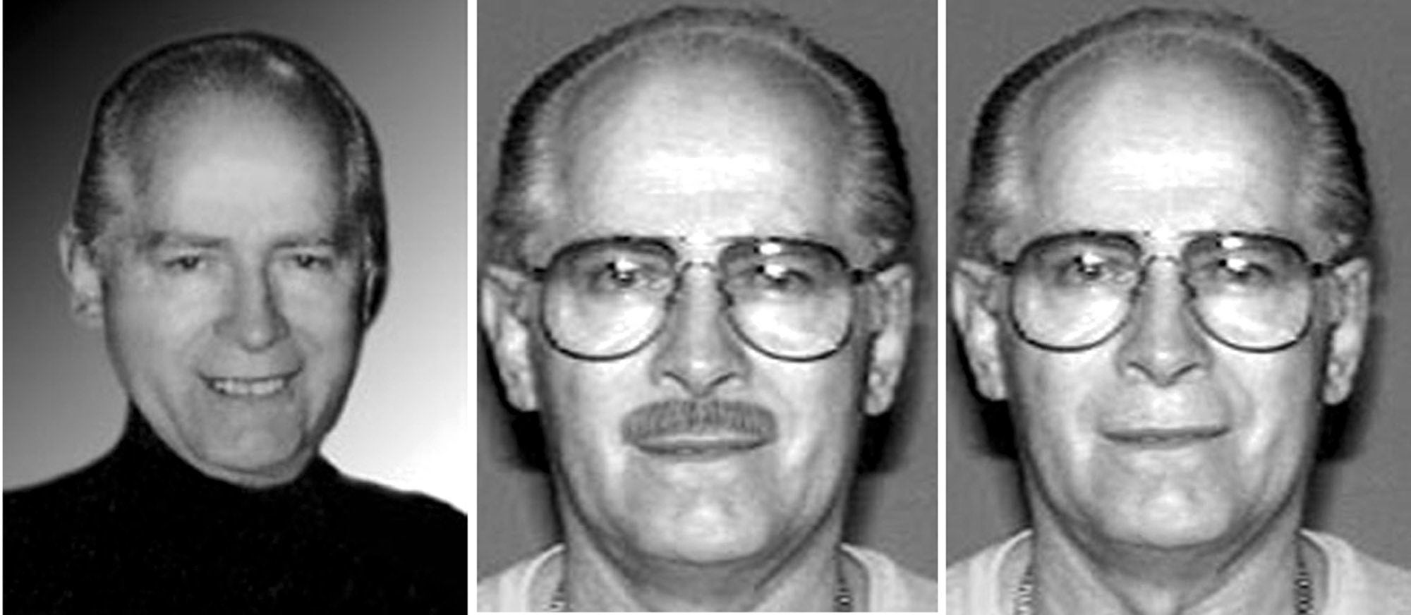 An undated FBI handout photo shows notorious Boston gangster James 'Whitey' Bulger