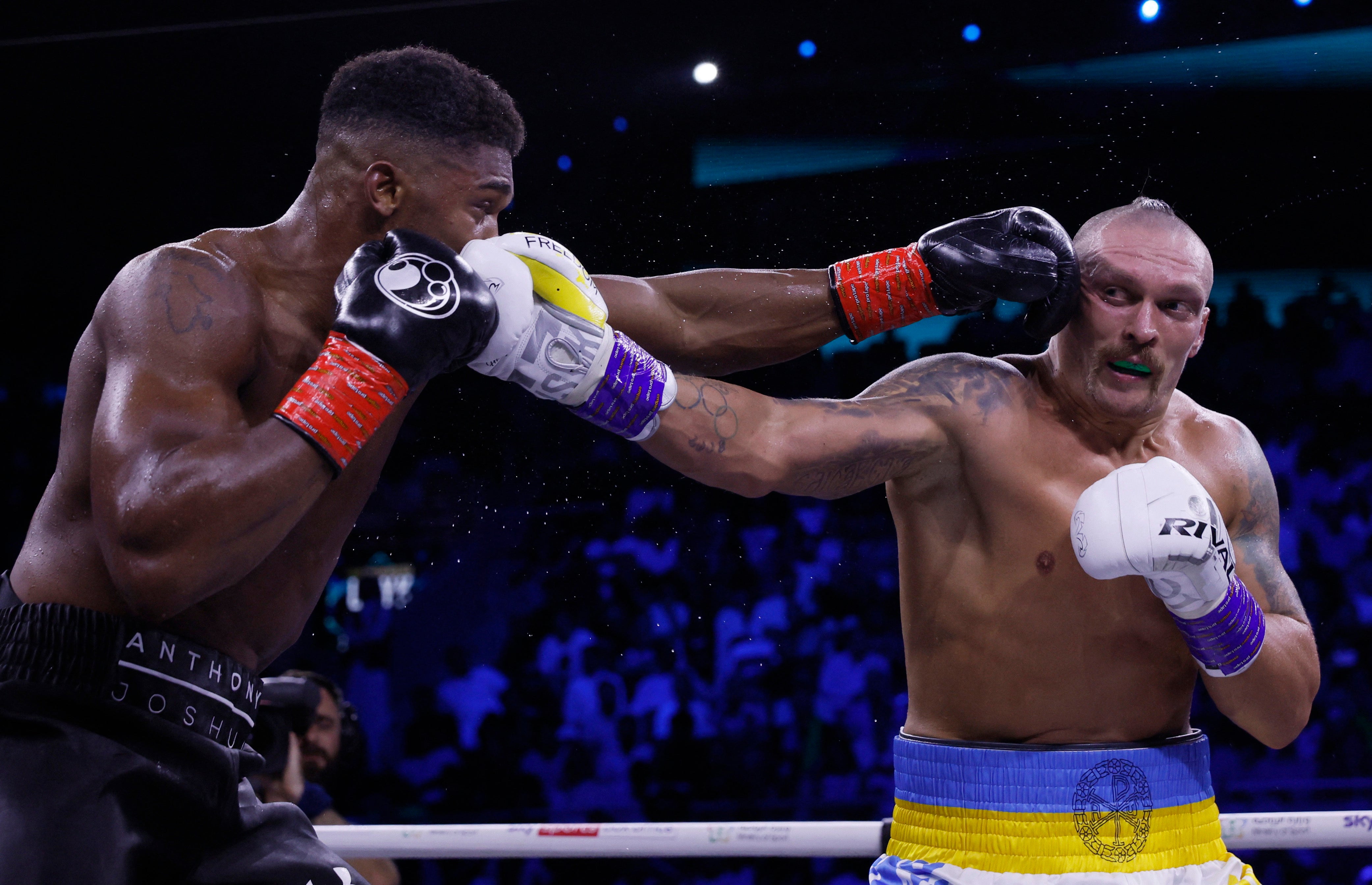 Joshua was a winner on one of the three judges’ scorecards