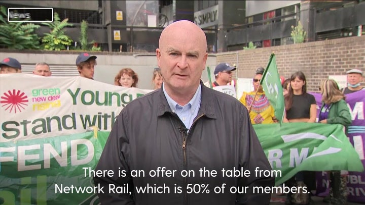 Mick Lynch claims rail workers would reject 8% pay offer amid strike chaos