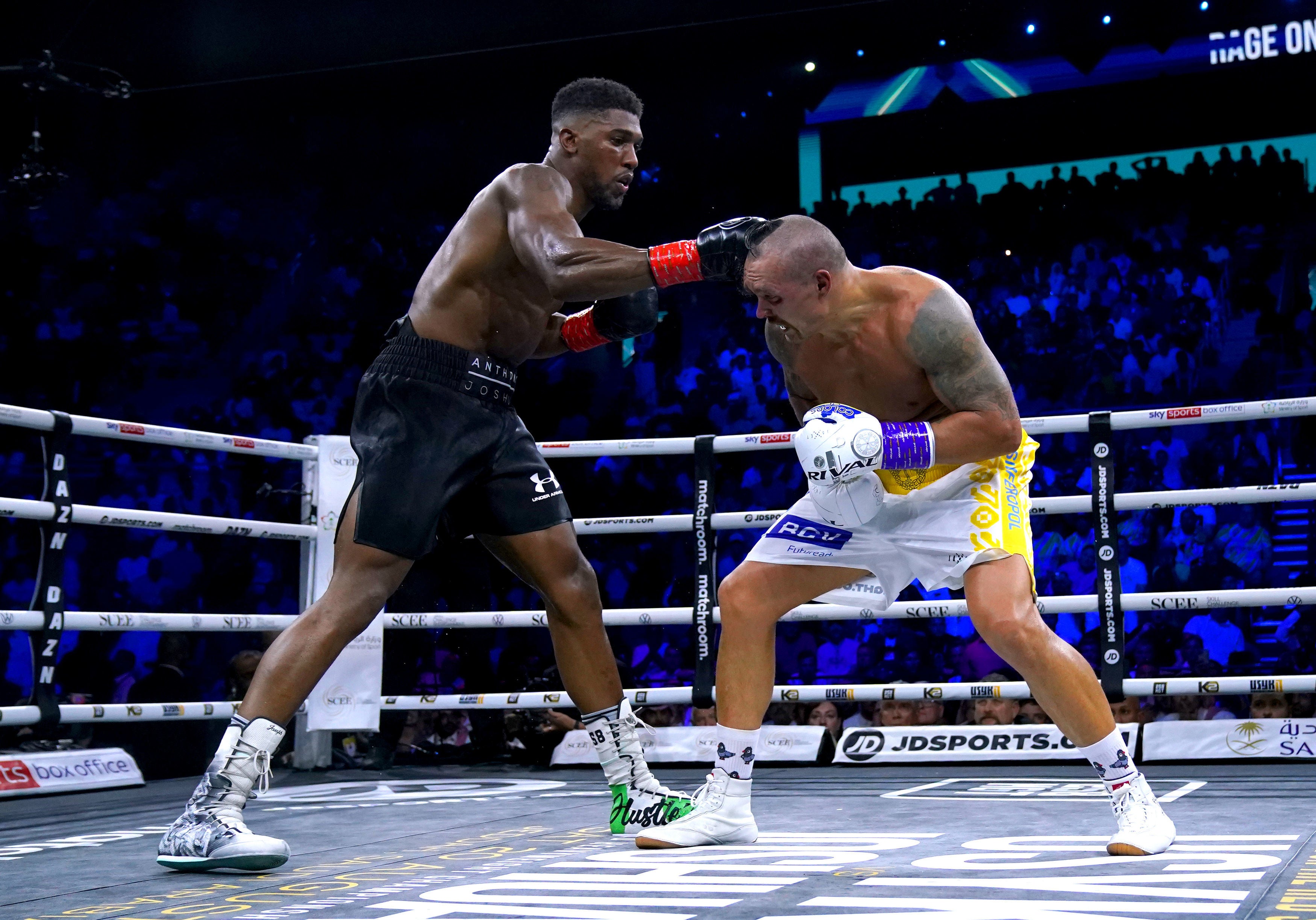 Joshua put in an improved performance but came up short against Usyk again