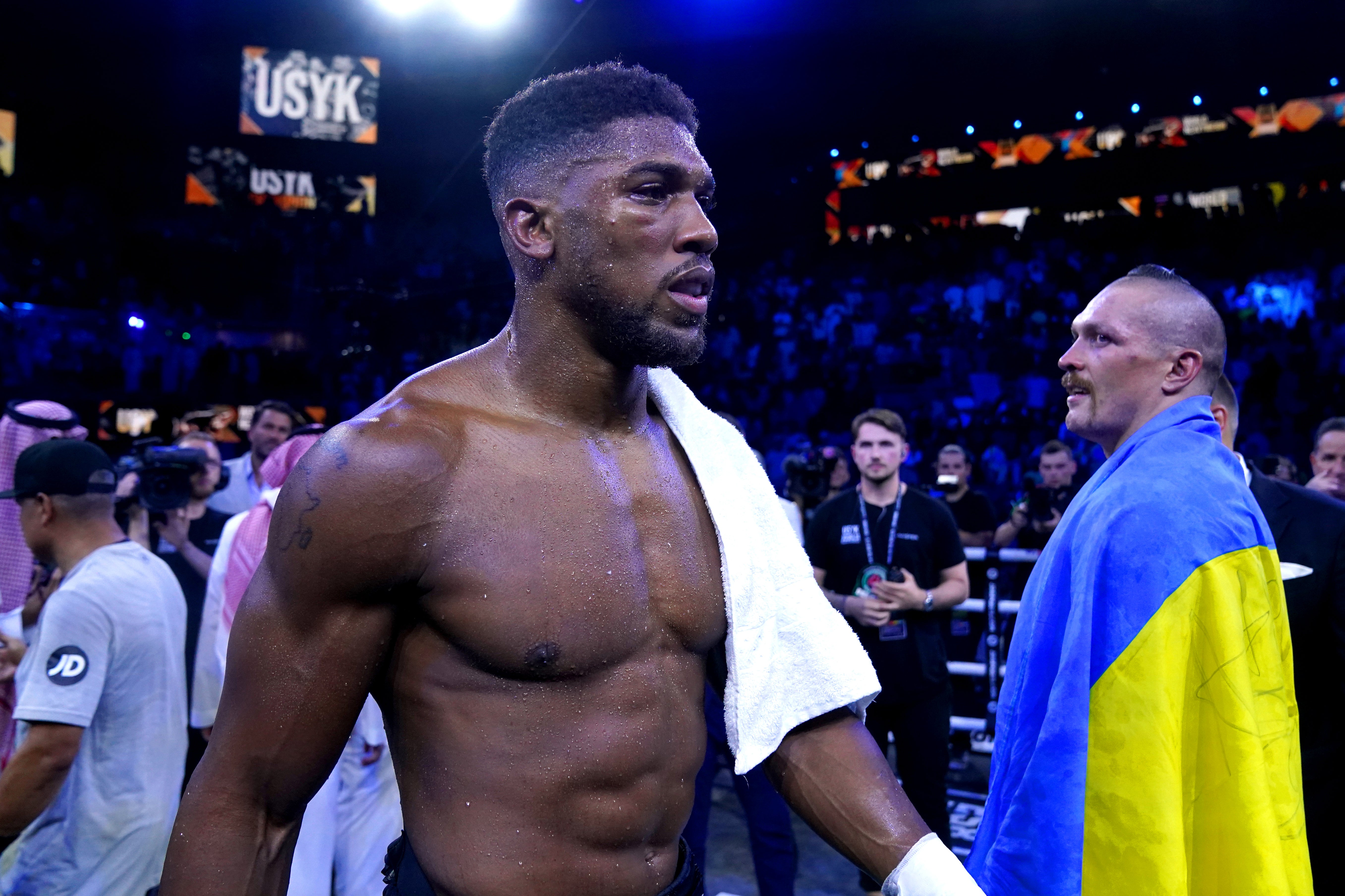 Anthony Joshua suffered another defeat (Nick Potts/PA)