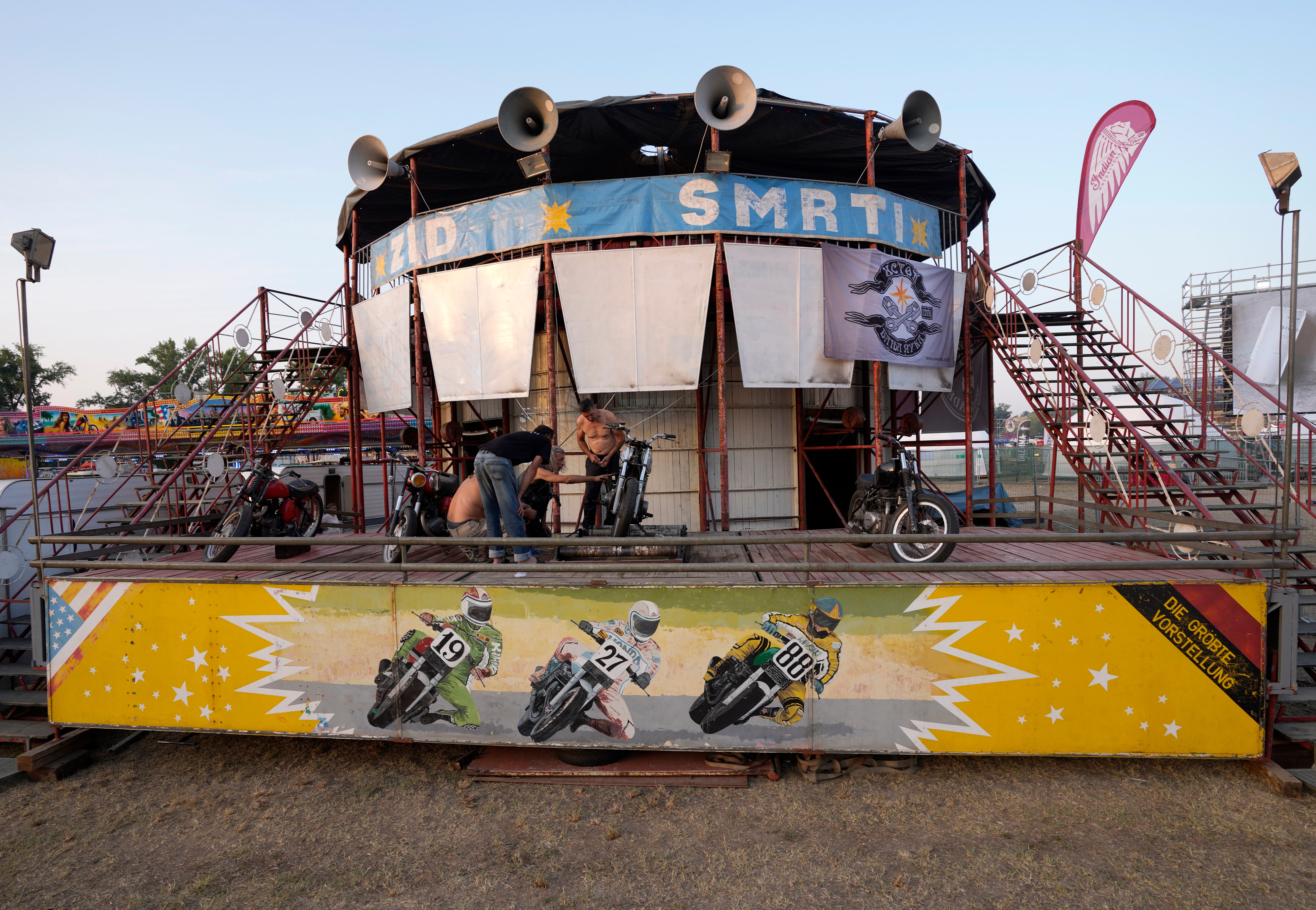 Serbia Wall of Death Photo Gallery