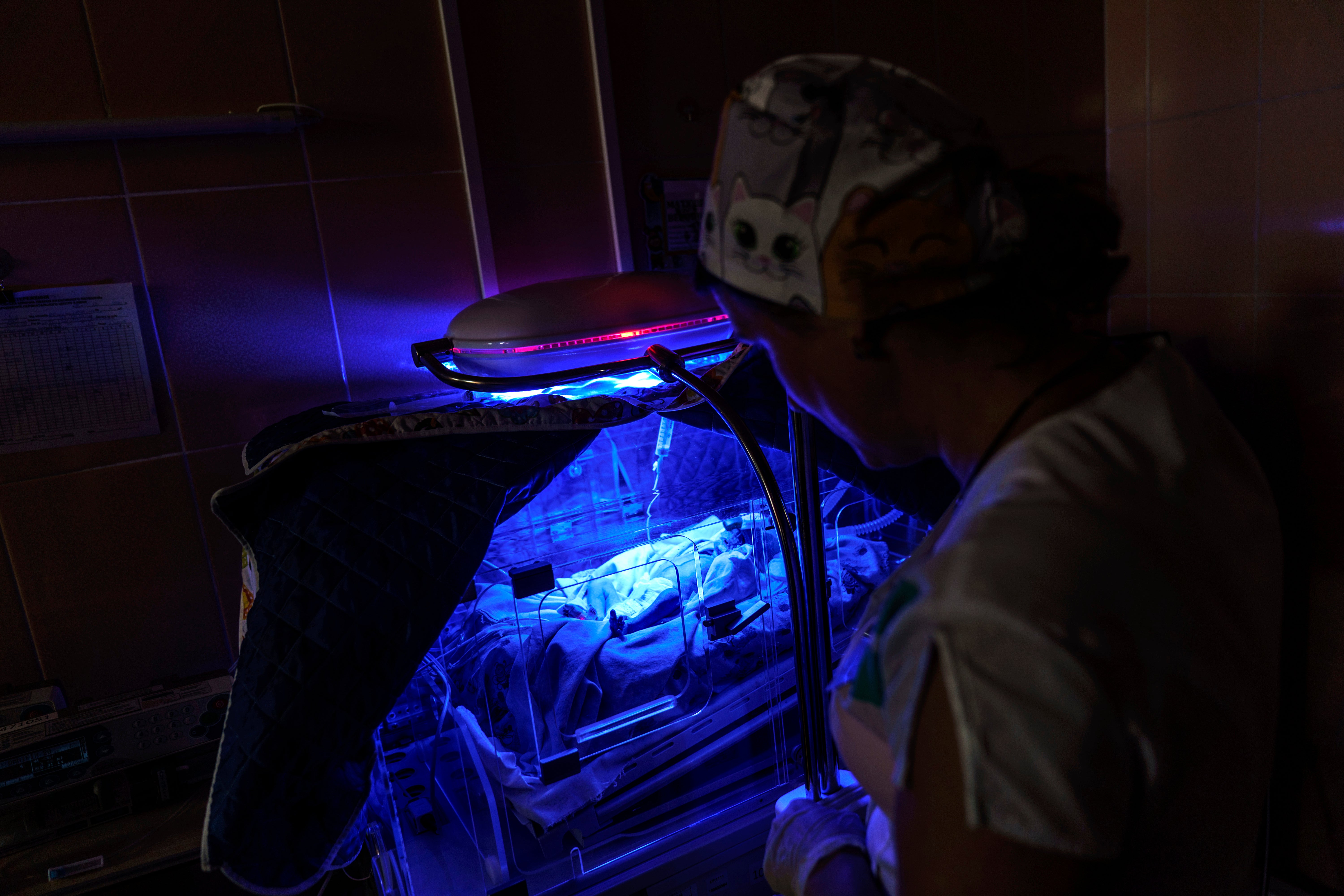 On Ukraine’s front line, a fight to save premature babies