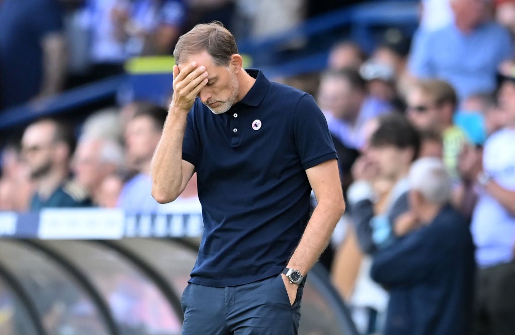 Tuchel’s changes did not bring a response as Chelsea were thrashed