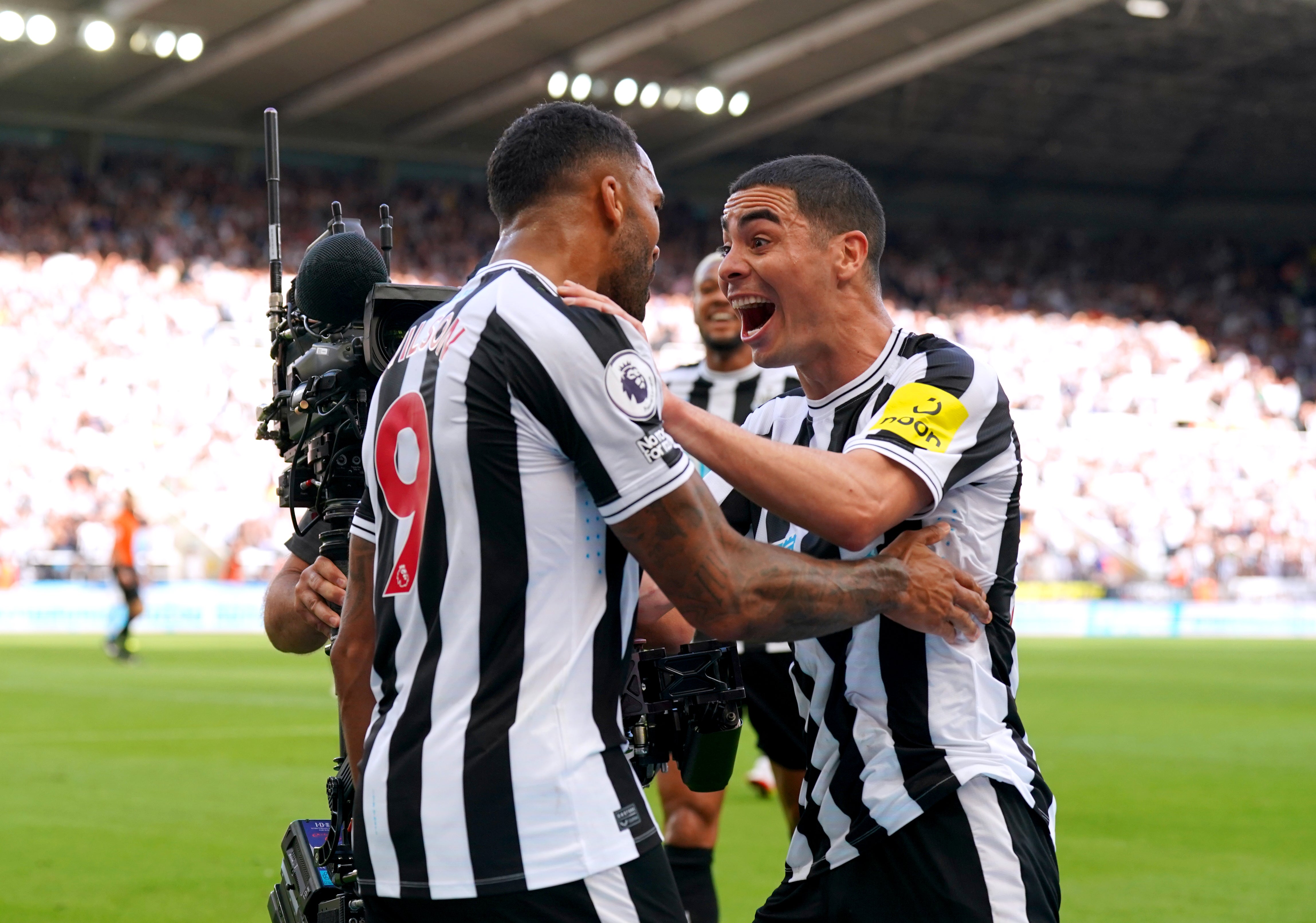 Callum Wilson and Miguel Almiron were both on the scoresheet for Newcastle