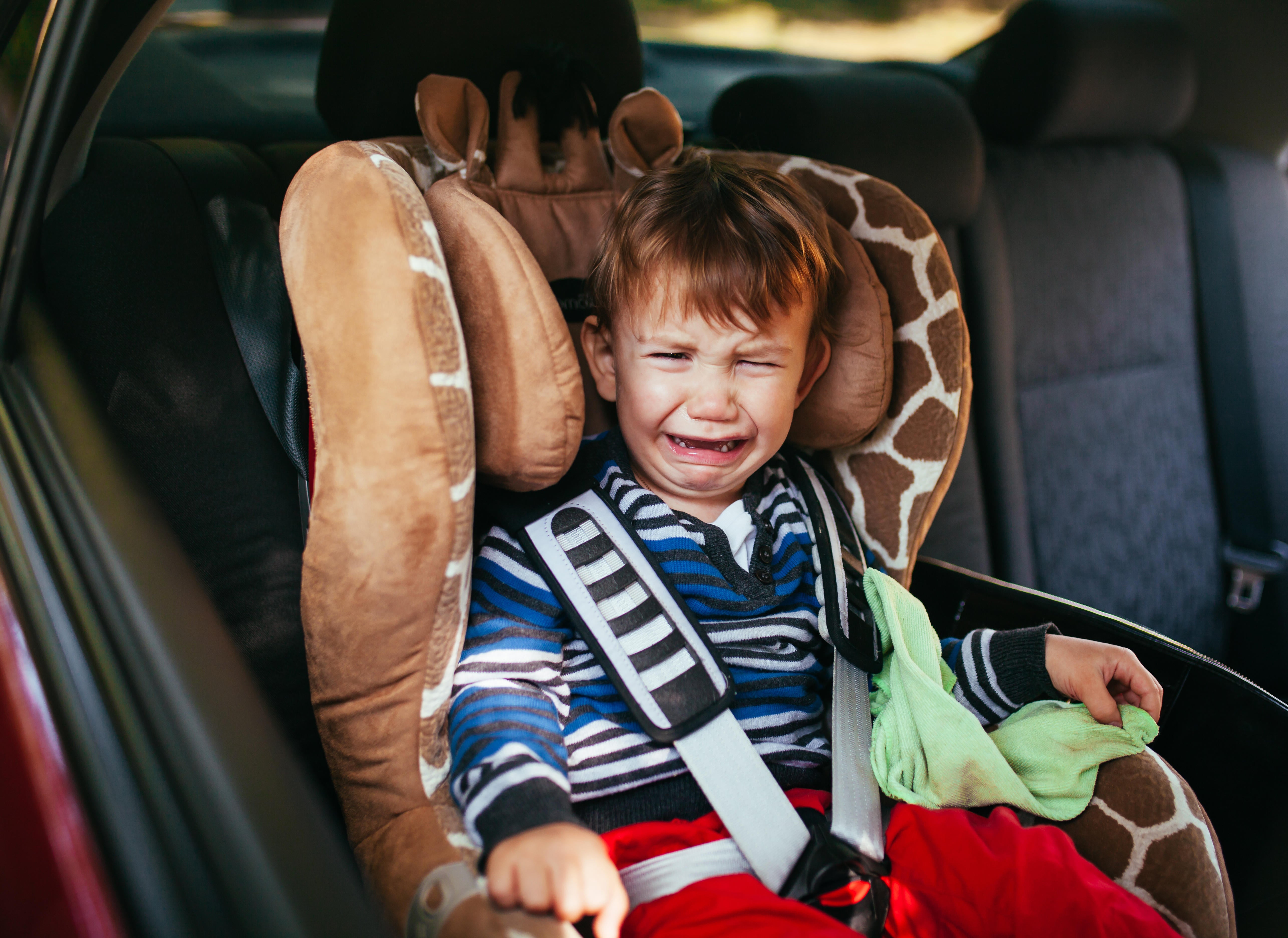 Boredom is the primary cause of children’s backseat tantrums, cited by 68% of parents (Alamy/PA)