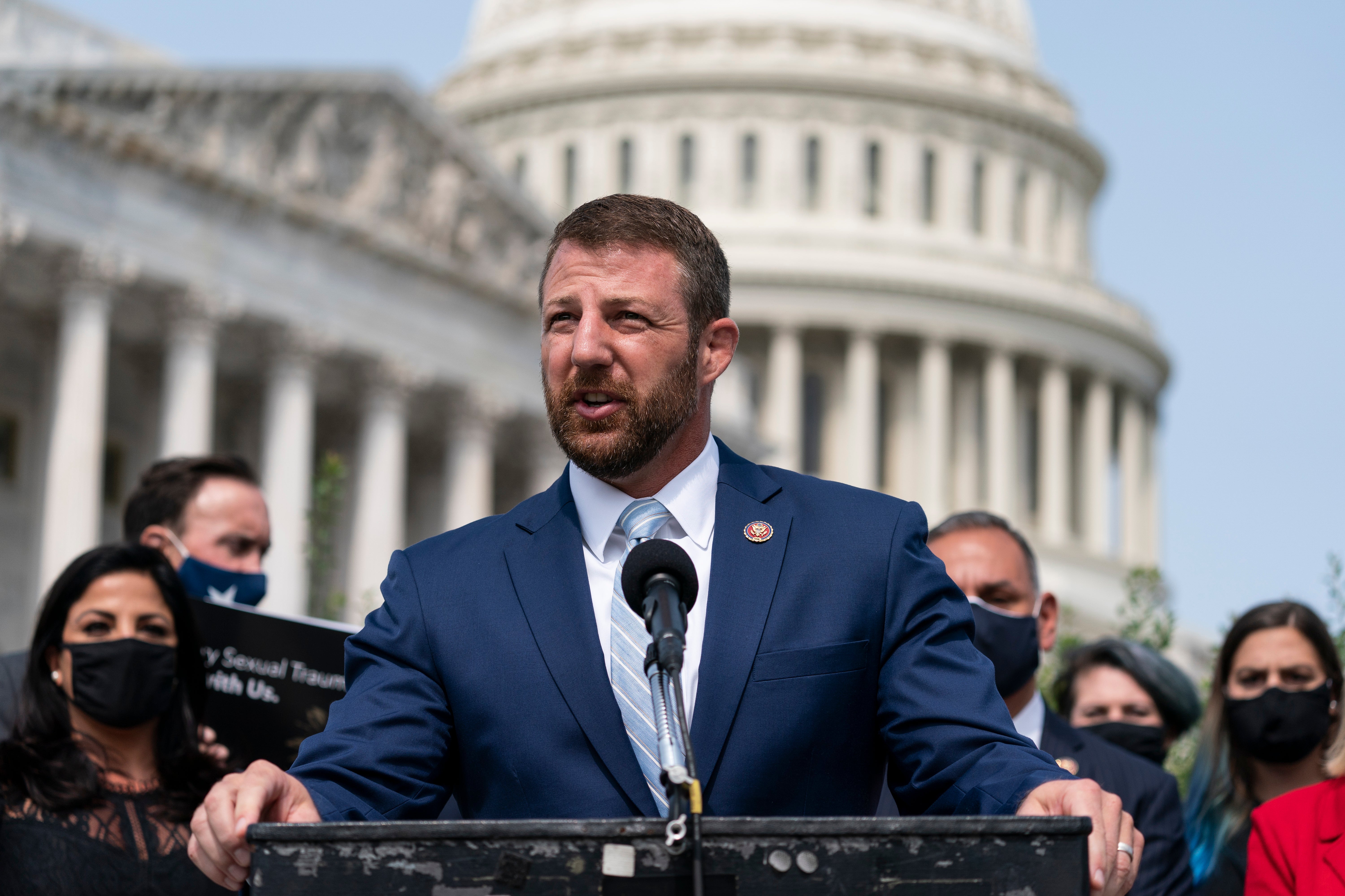 Oklahoma Sen. Markwayne Mullin has suggested that “fake news” would be much less of a problem if physical scuffles were permitted