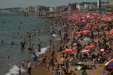 I took my kids swimming at a British beach – then I received a terrifying message