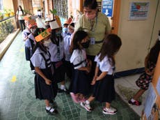 Philippines schools reopen after two years of Covid curbs