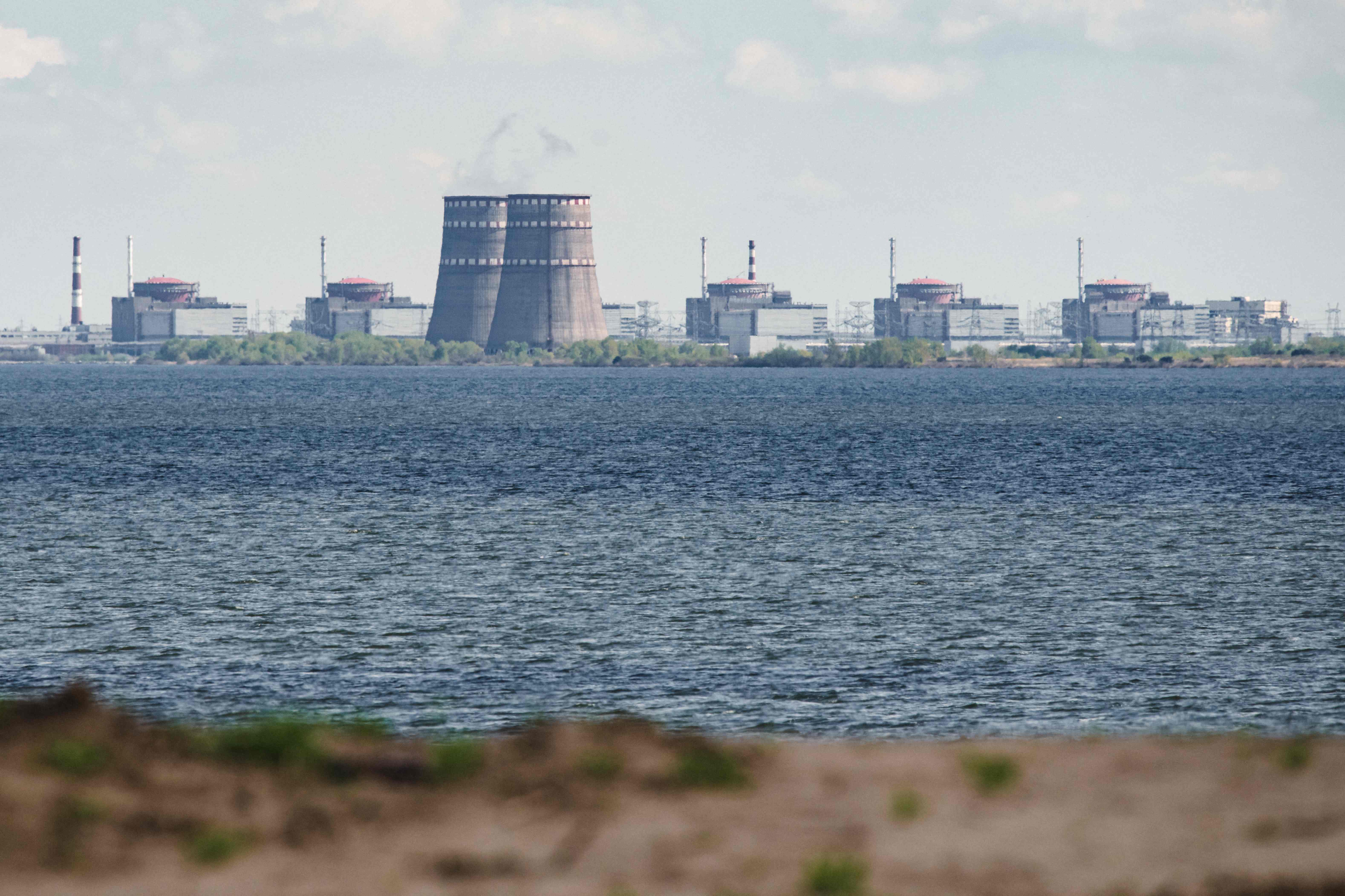 The Zaporizhzhia nuclear power plant