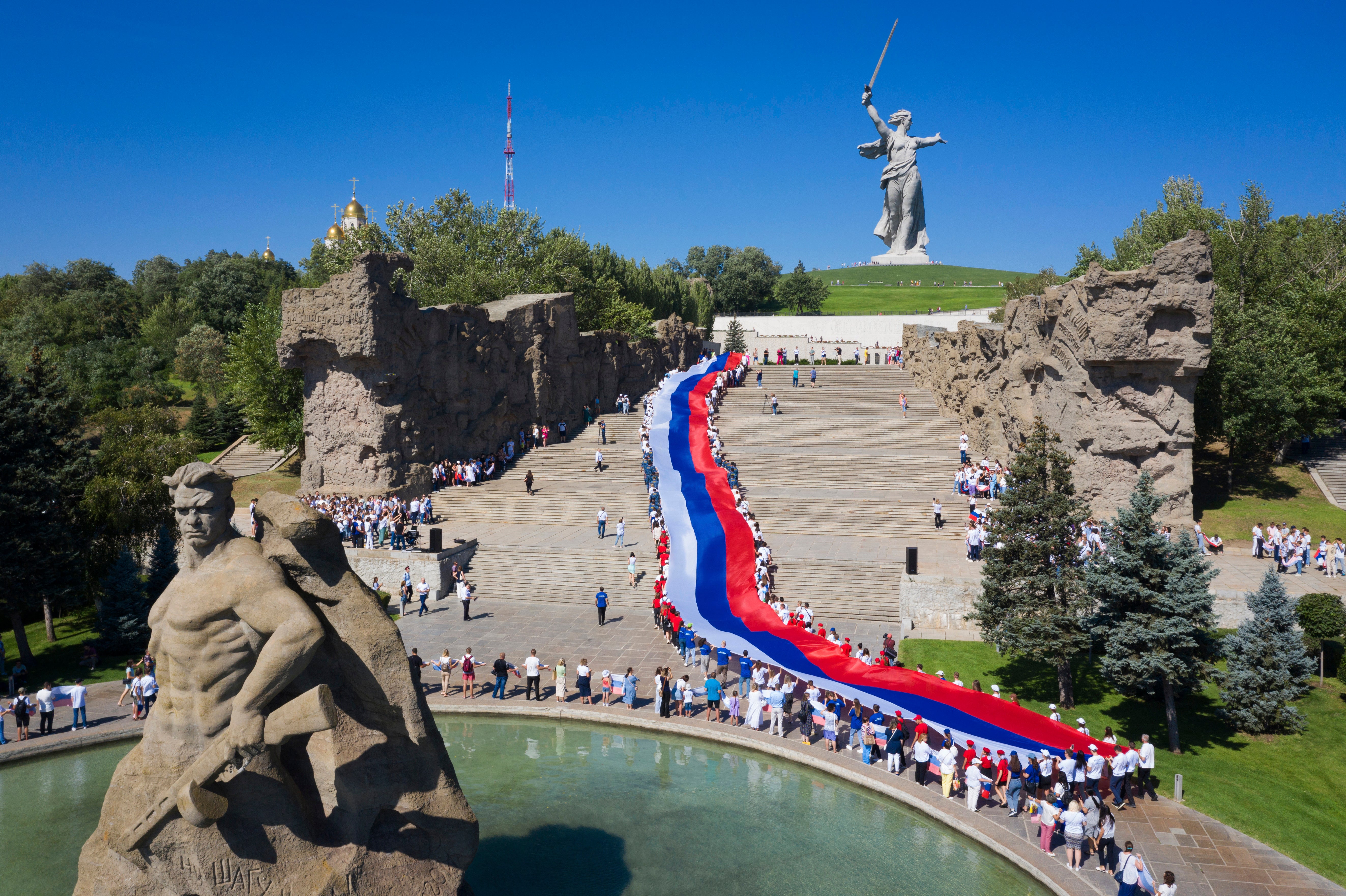 Russia Day of The National Flag