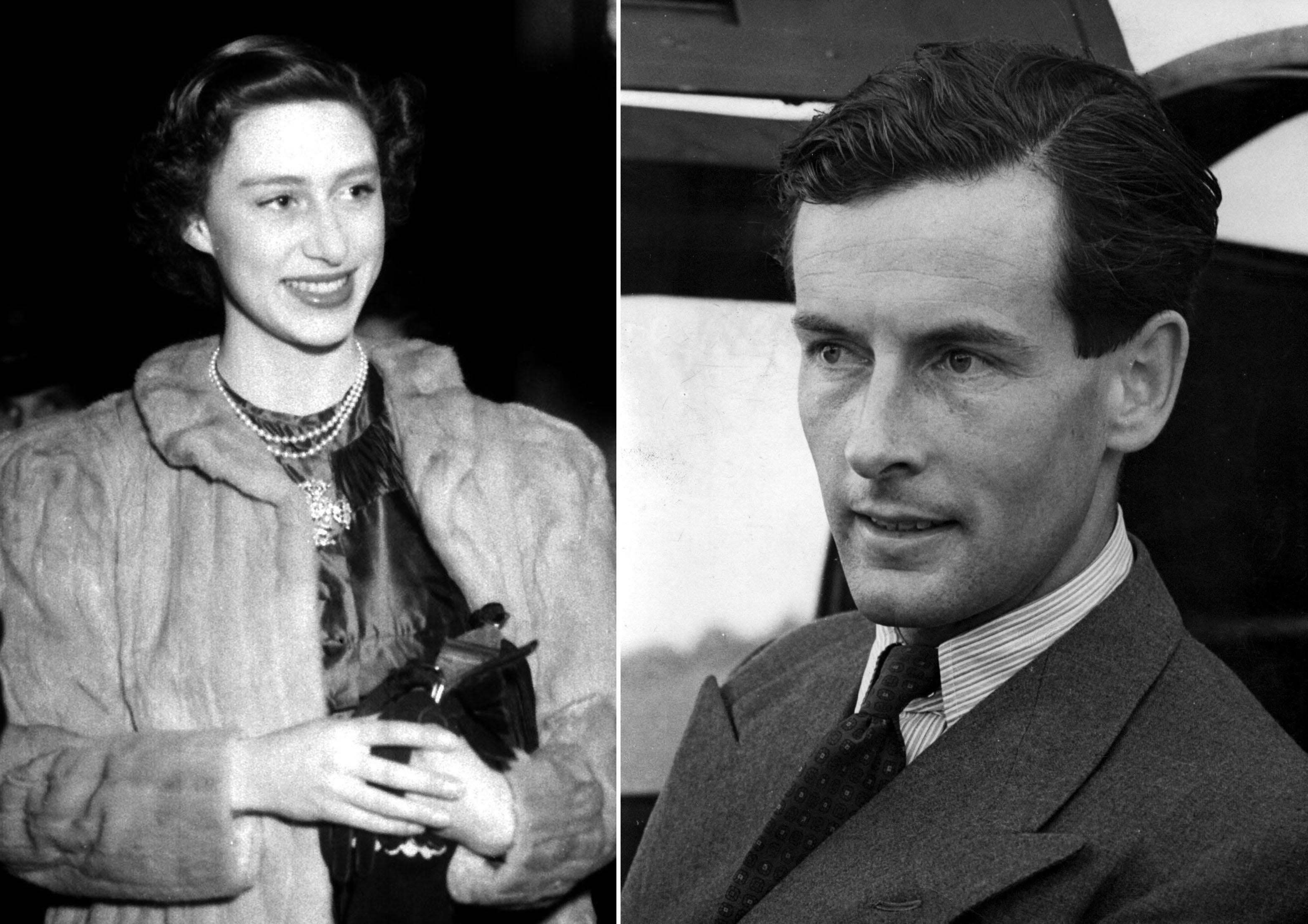 Princess Margaret and Group Captain Peter Townsend