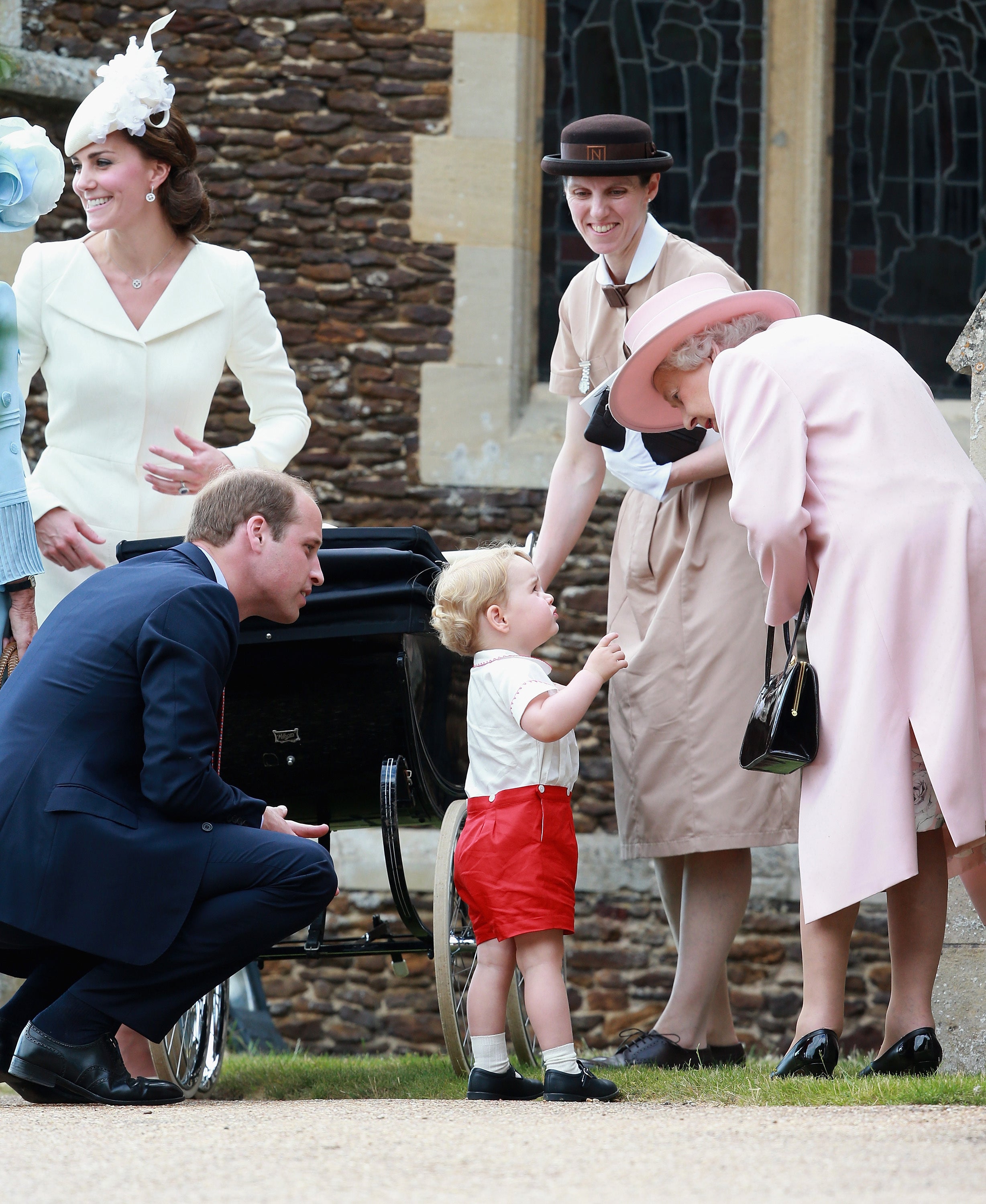 Maria Teresa Turrion Borrallo at Charlotte’s christening (Chris Jackson/PA)