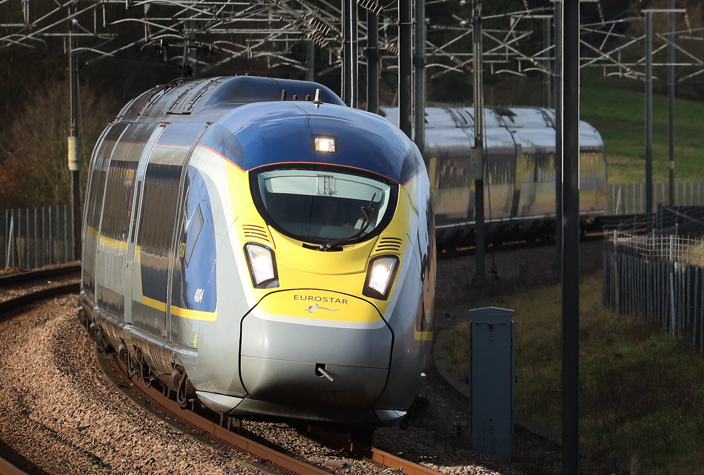 A Eurostar train (Gareth Fuller/PA)