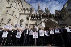 Why are criminal barristers striking and what will happen to court cases?