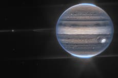 Nasa’s James Webb telescope reveals astonishing new picture of Jupiter