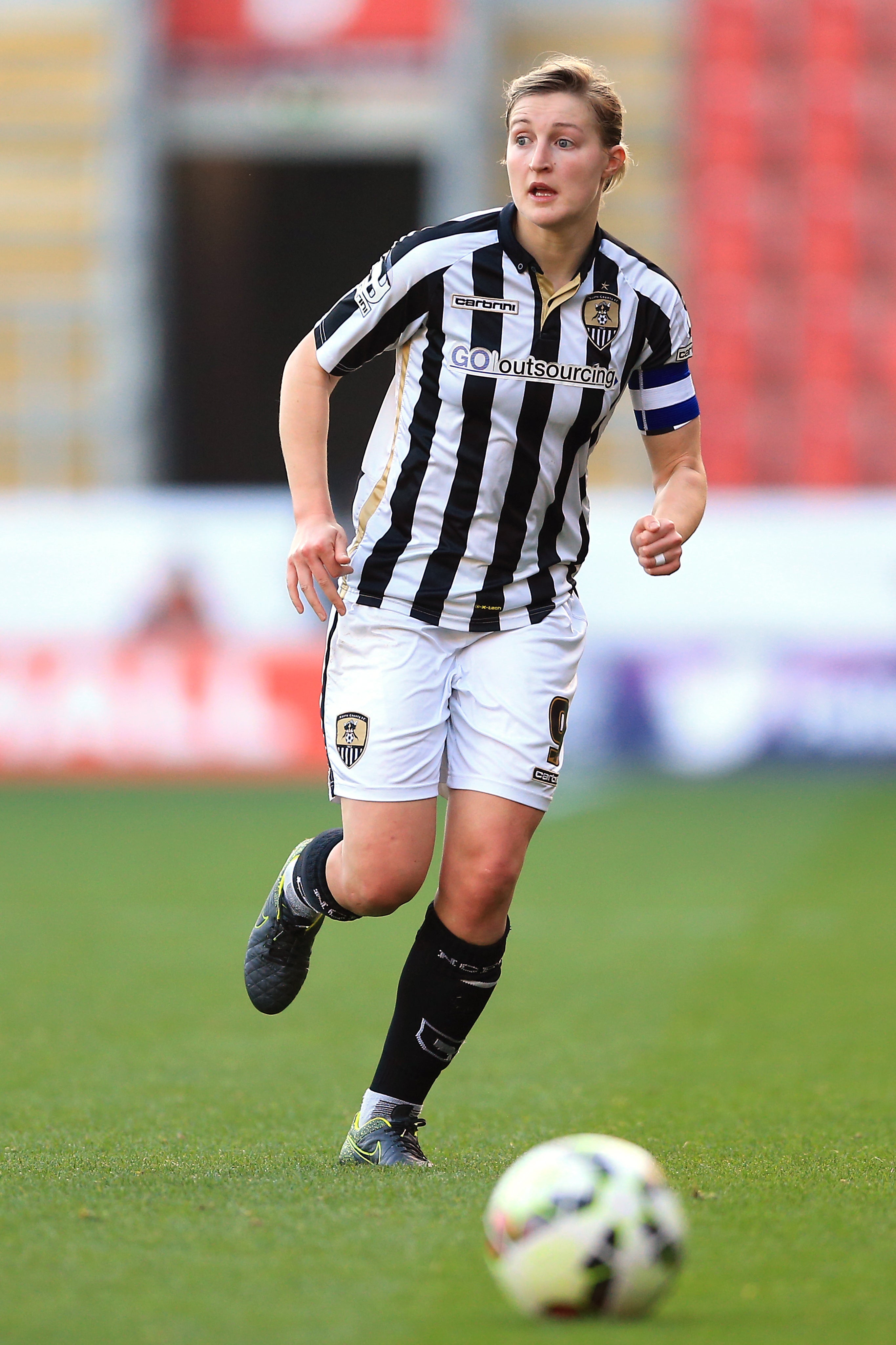 Ellen White’s time at Notts county got off to a bad start (Nigel French/PA)