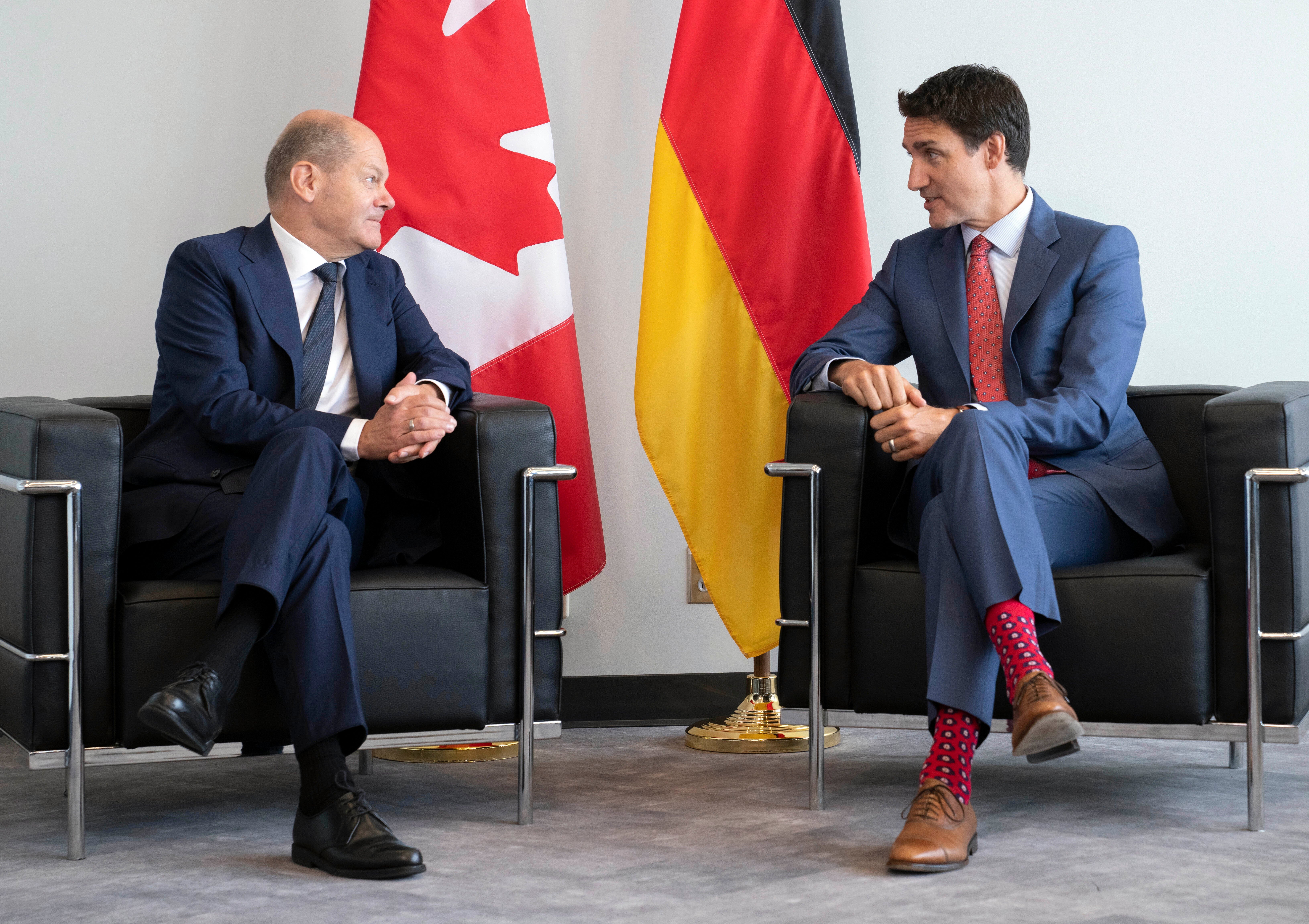 Canada Germany Scholz Visit