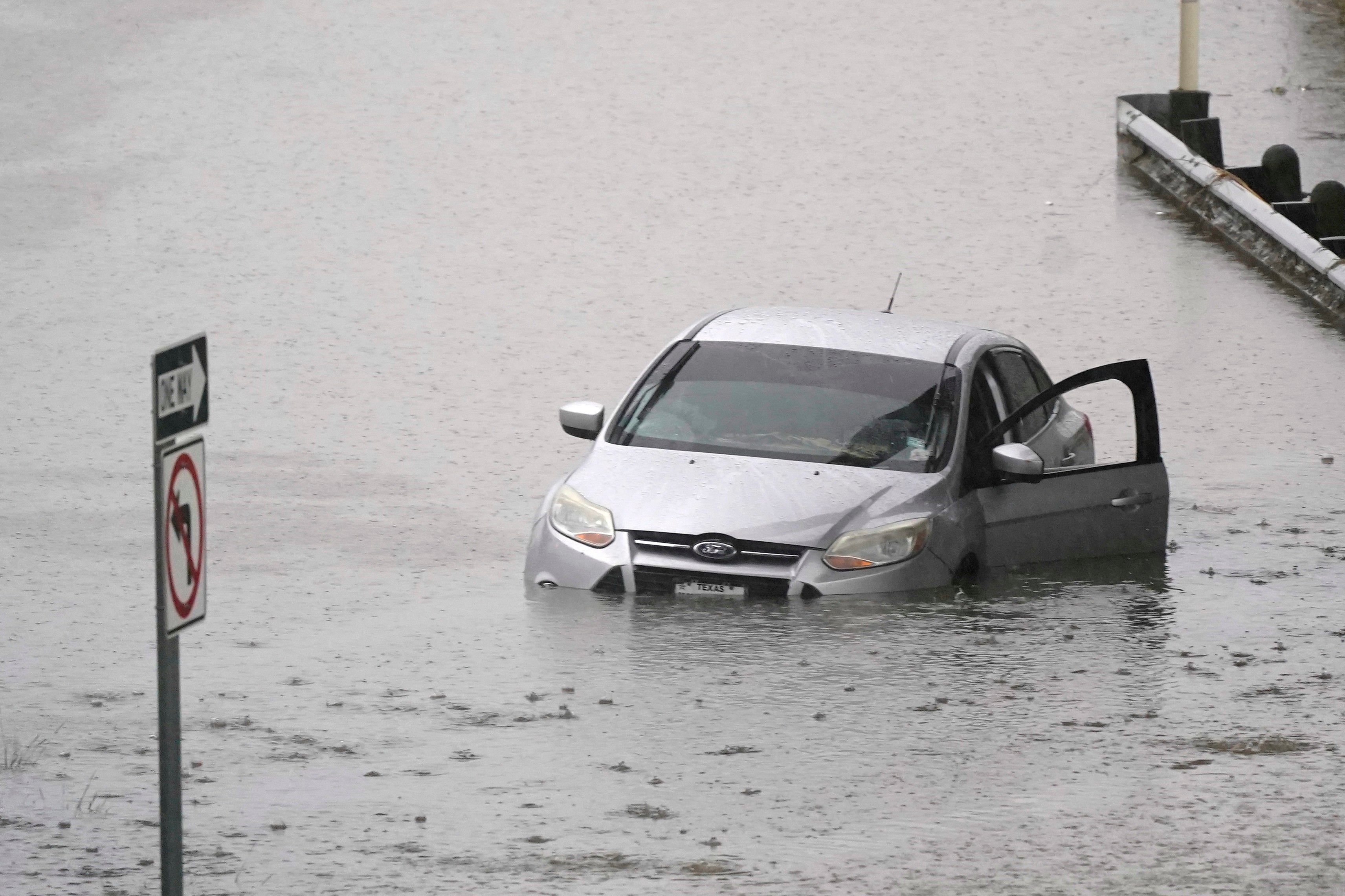 Dallas gets three months of rain in six hours, leading to rescues from submerged vehicles