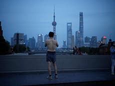 Shanghai’s iconic waterfront light show switched off as China suffers energy shortage amid intense drought